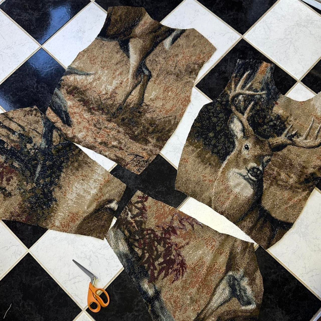 Handmade Deer Blanket hoodie