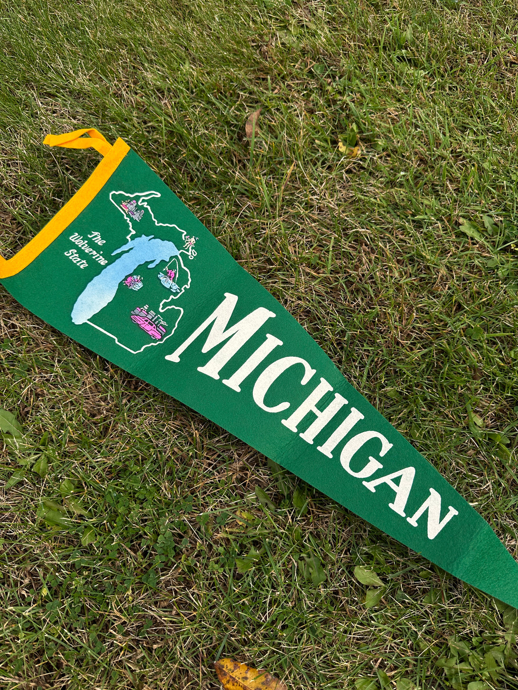 Michigan Vintage Pendant