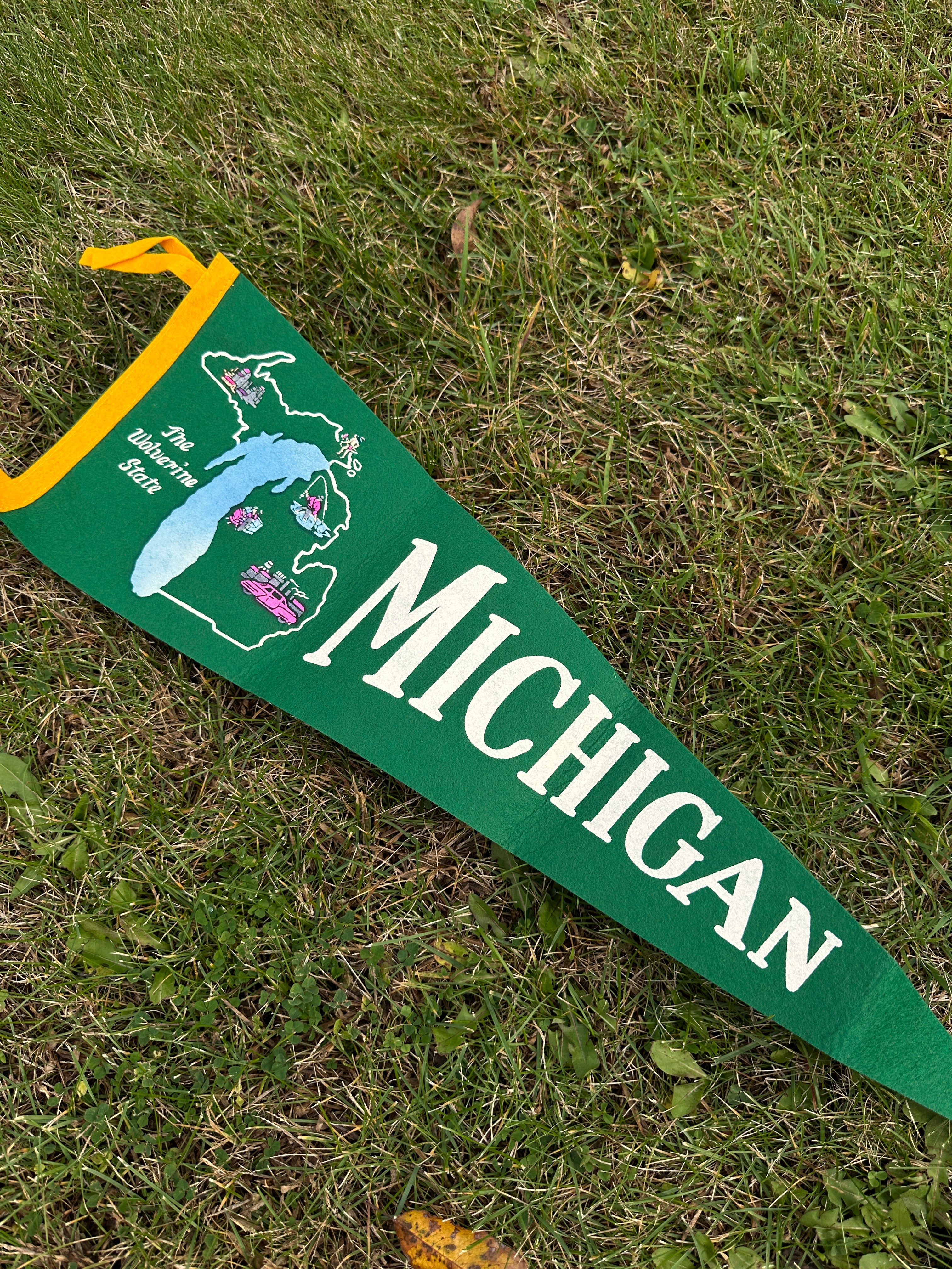 Michigan Vintage Pendant