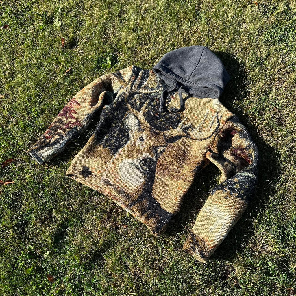 Handmade Deer Blanket hoodie