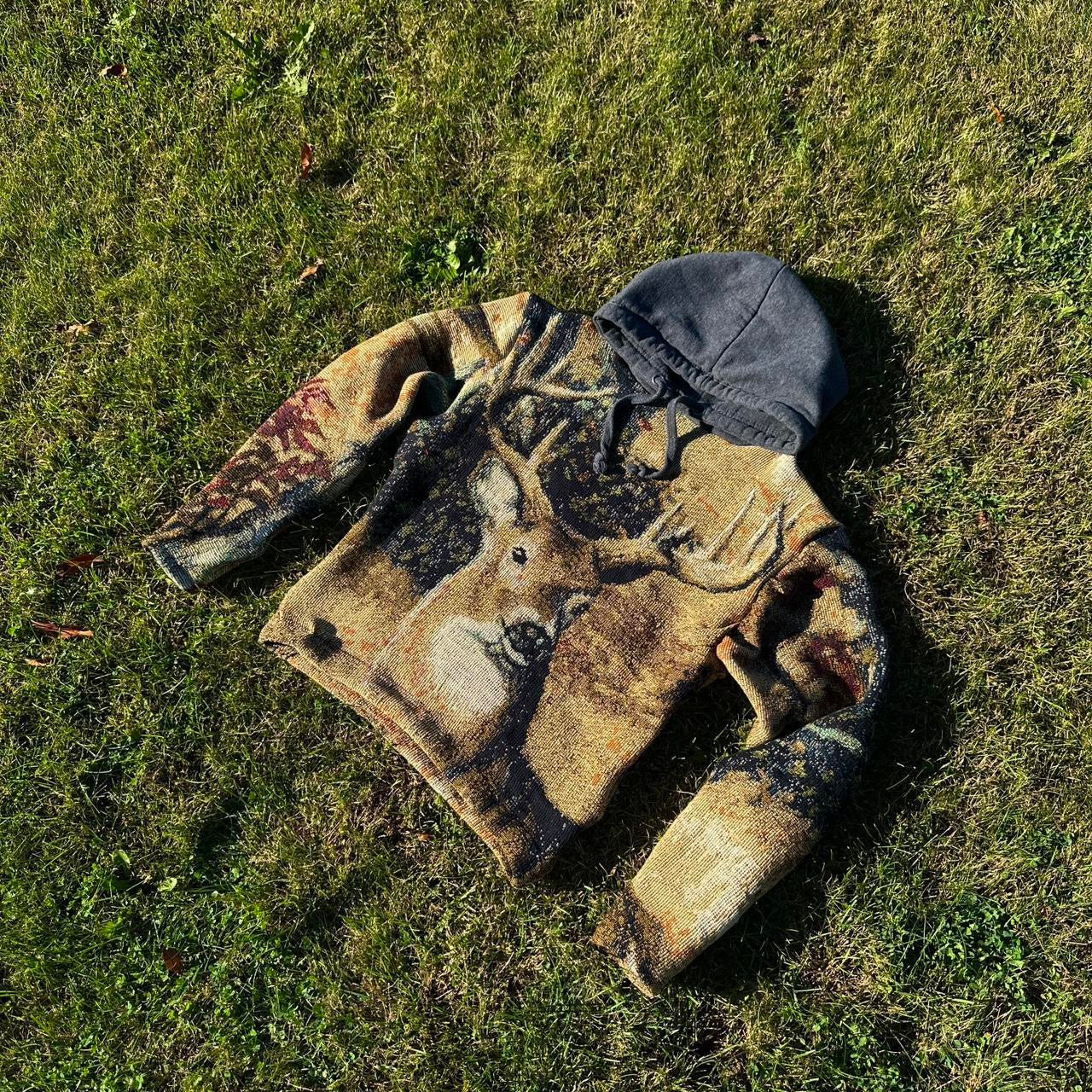 Handmade Deer Blanket hoodie