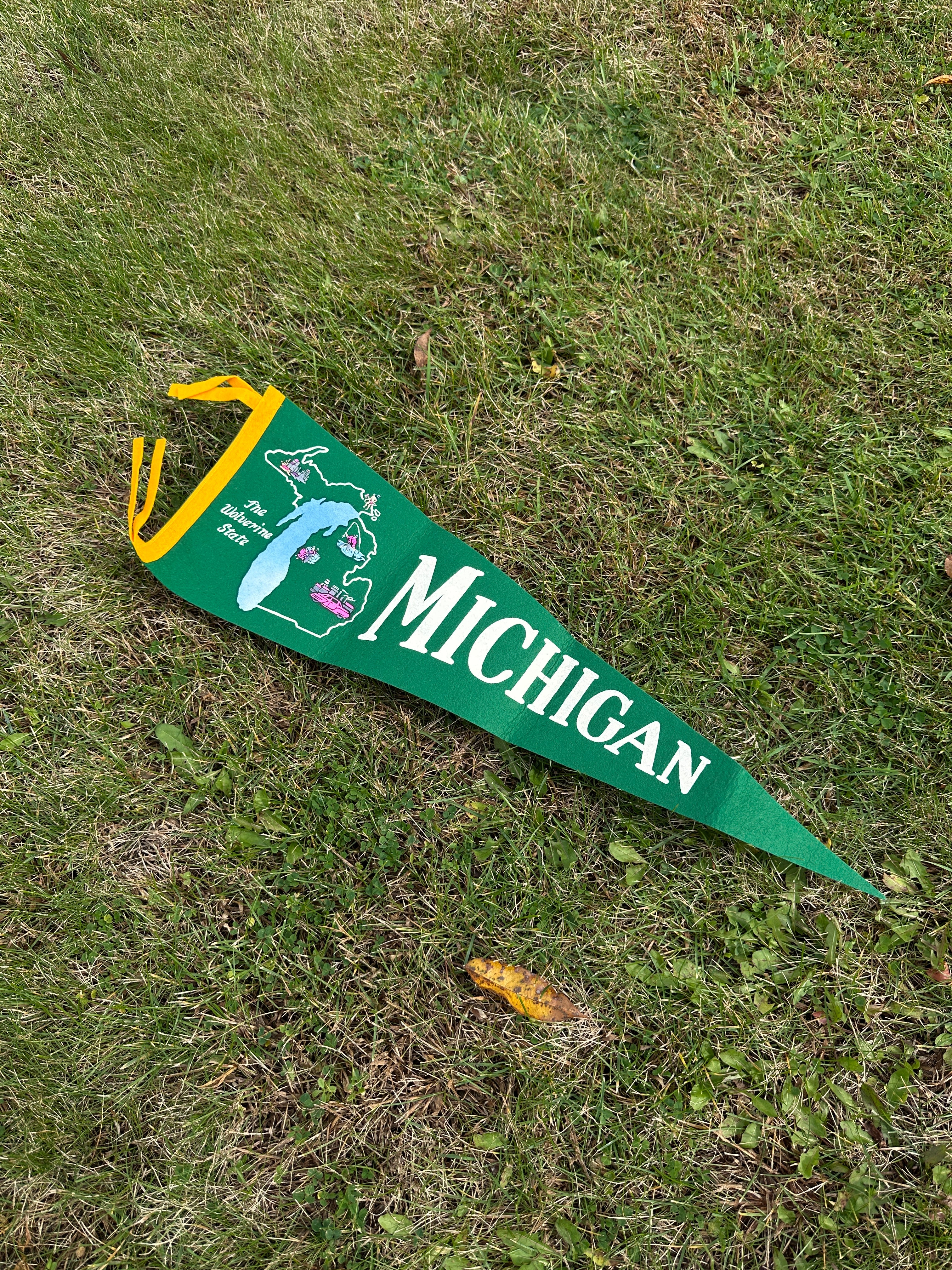 Michigan Vintage Pendant