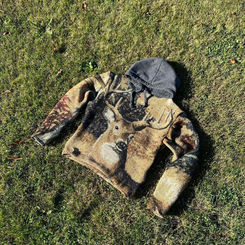 Handmade Deer Blanket hoodie