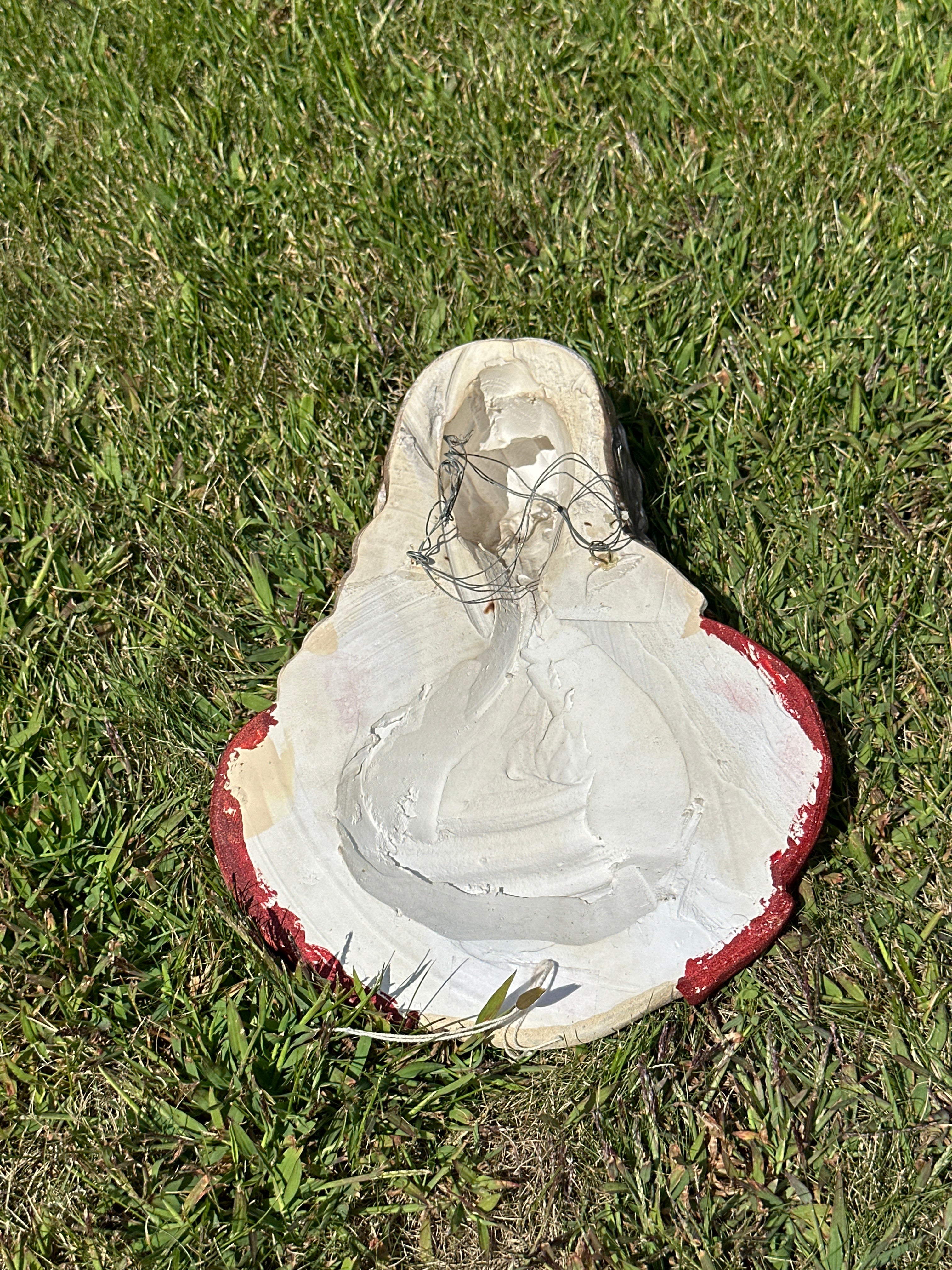 1960s Sacred Heart of Jesus Wall Plaque – Religious Catholic Home Décor Vintage