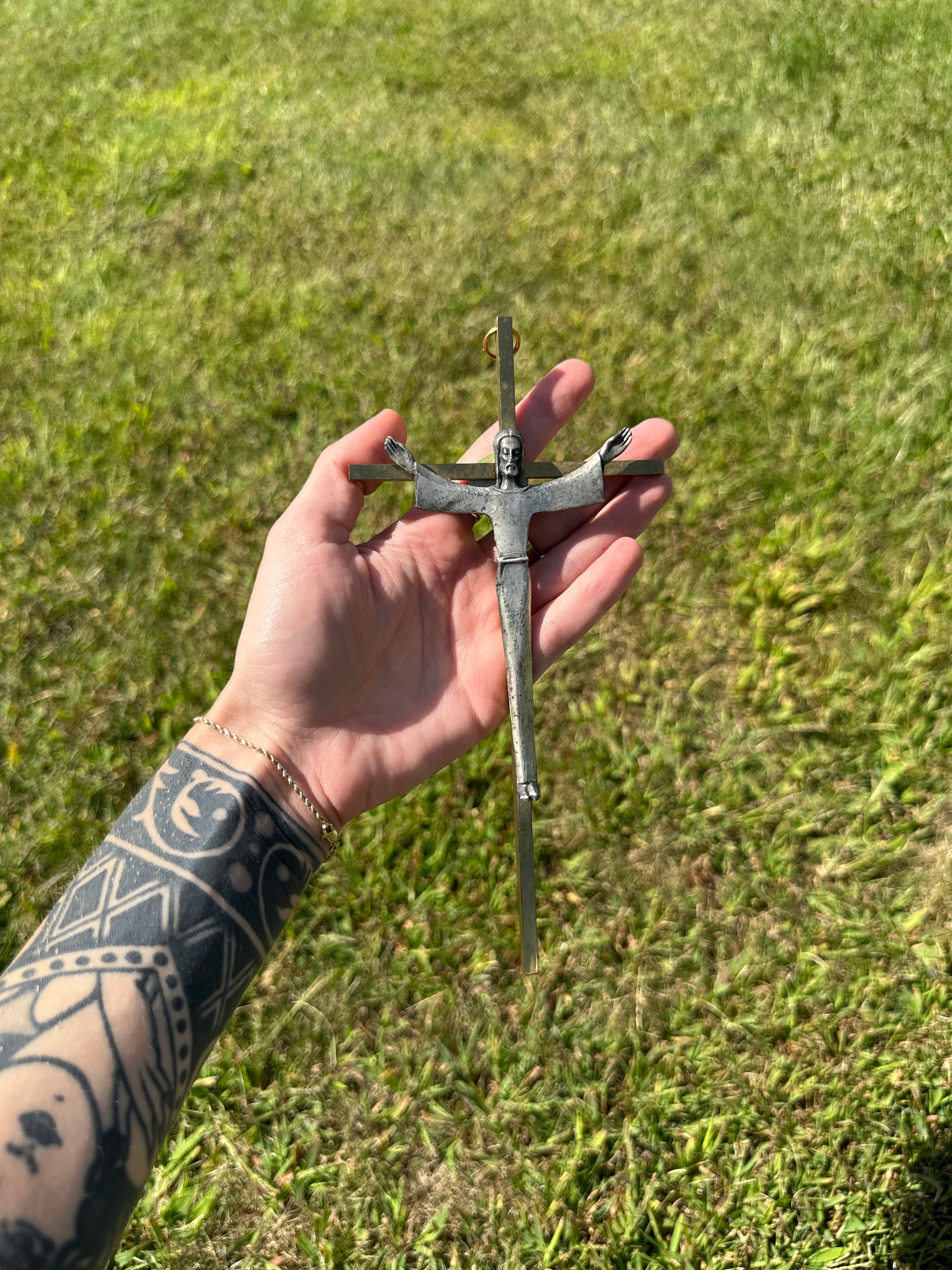 Vintage Crucifix Jesus Cross Wall Decor