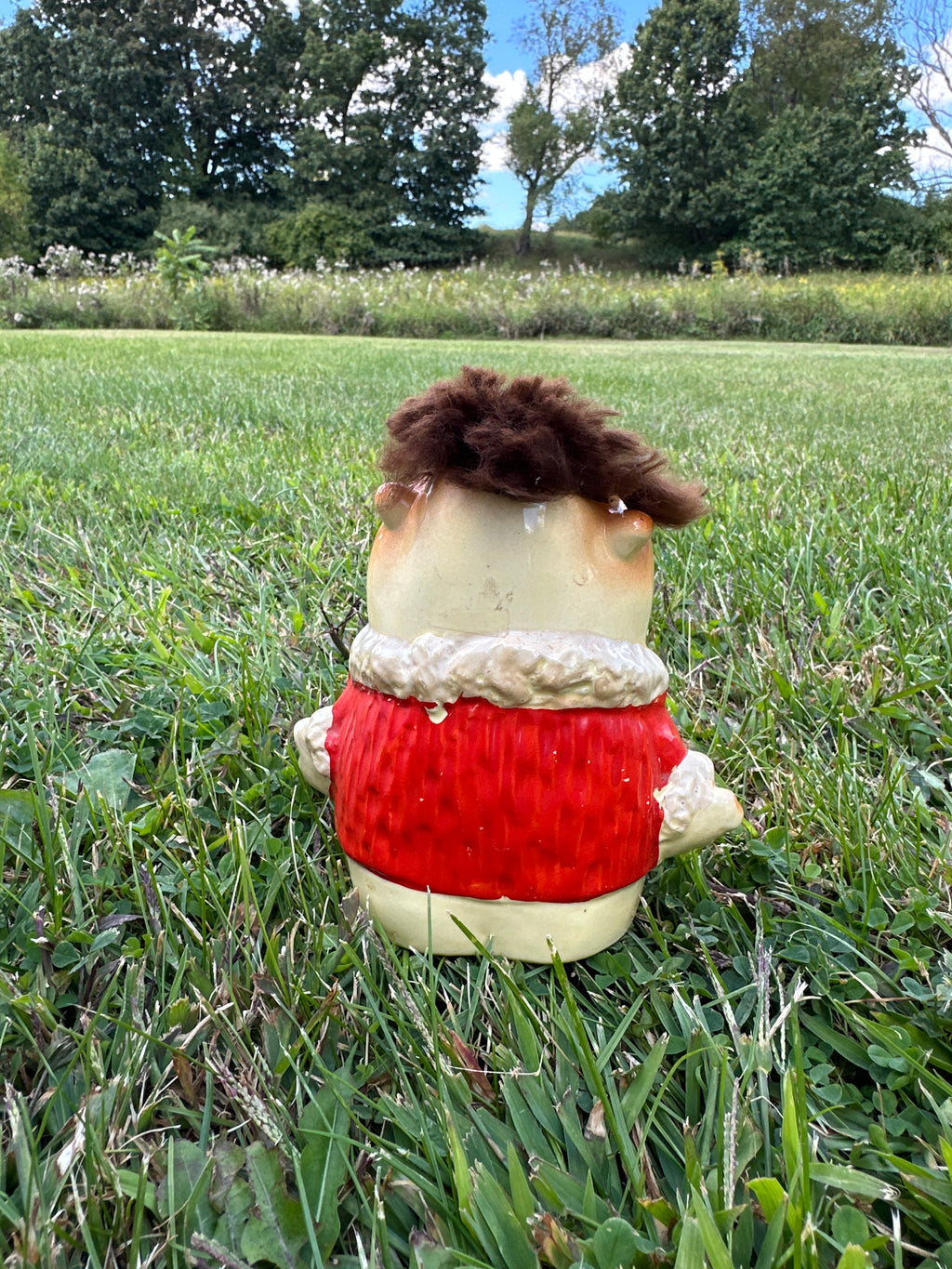 Vintage Money Hungry Coin Bank