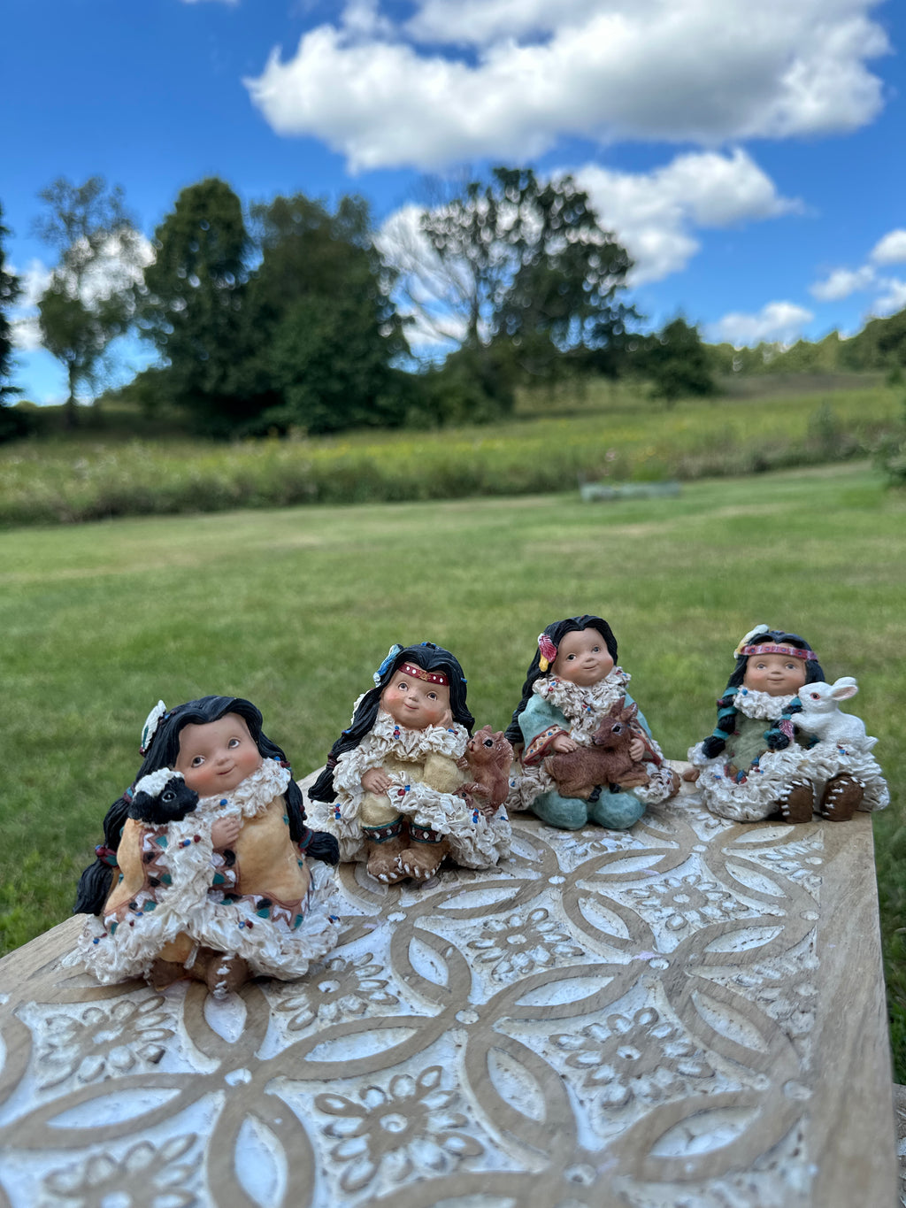 Native American ceramics figurines