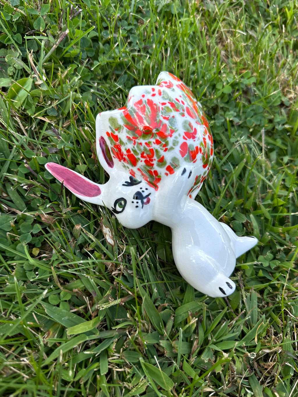 Vintage Ceramic Bunny Planter/Vase