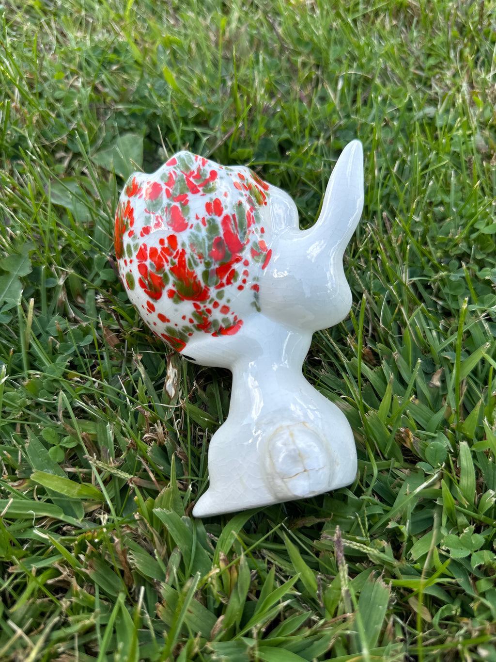 Vintage Ceramic Bunny Planter/Vase