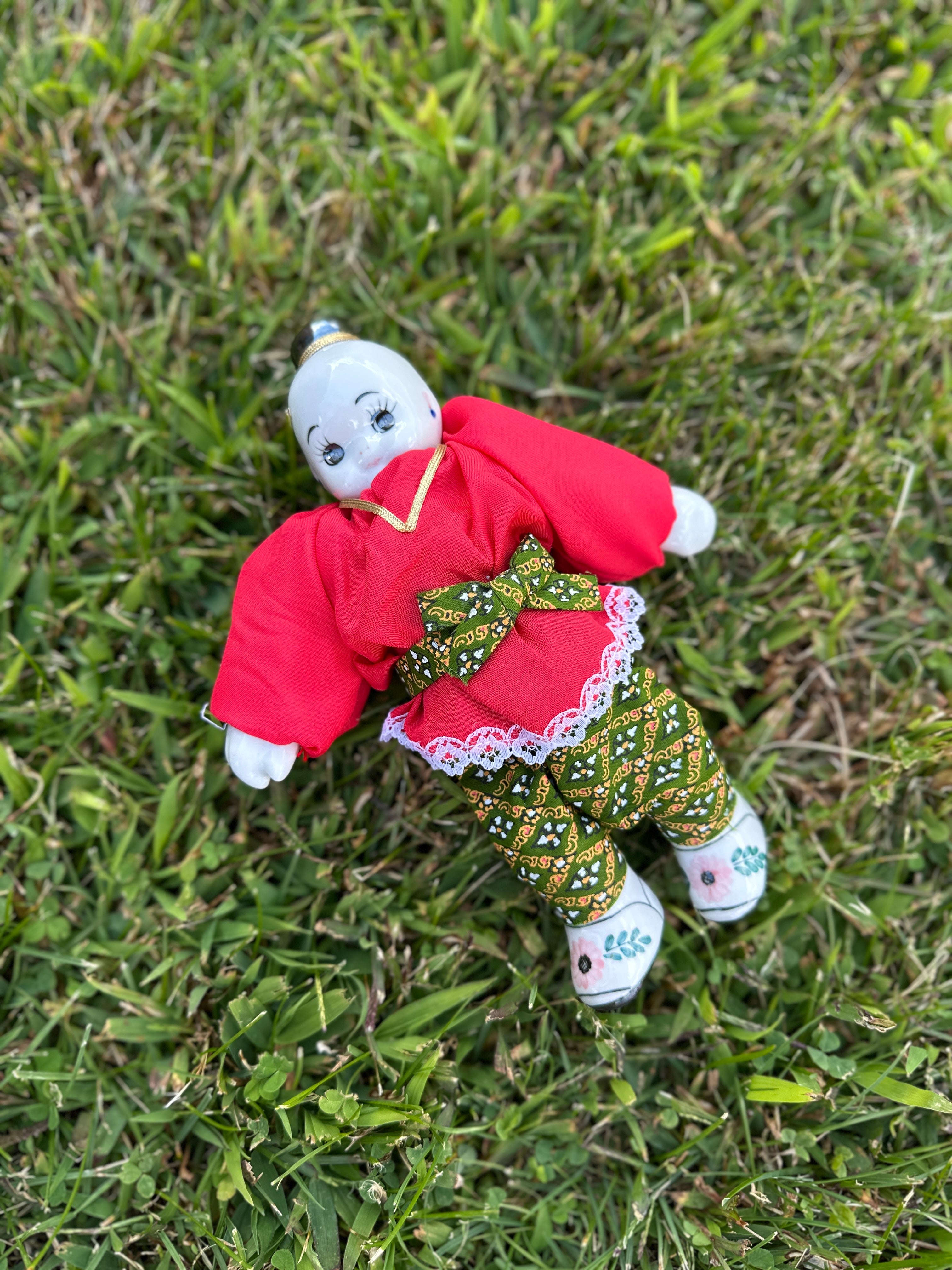 Vintage Asian Porcelain Doll