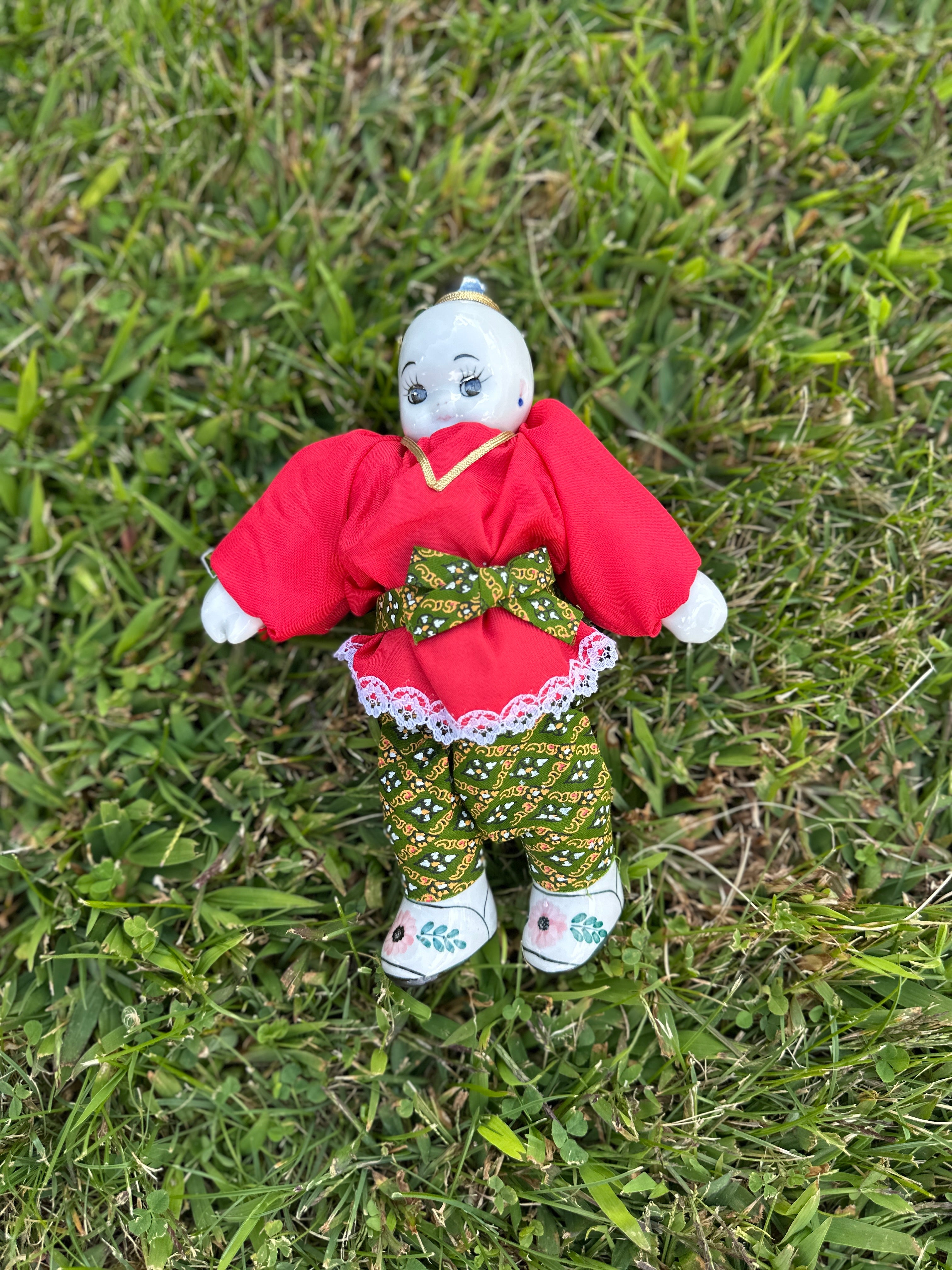 Vintage Asian Porcelain Doll