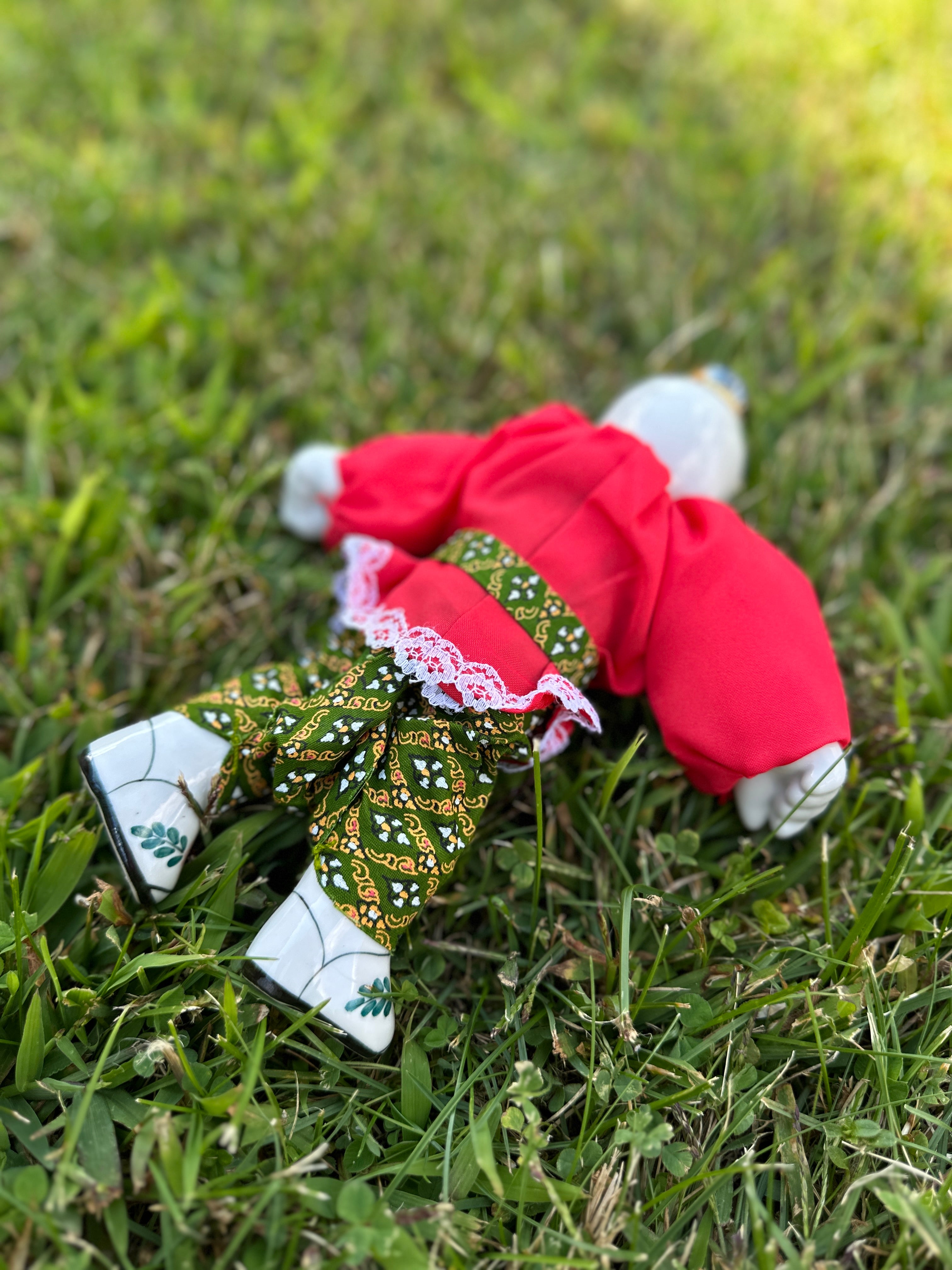 Vintage Asian Porcelain Doll