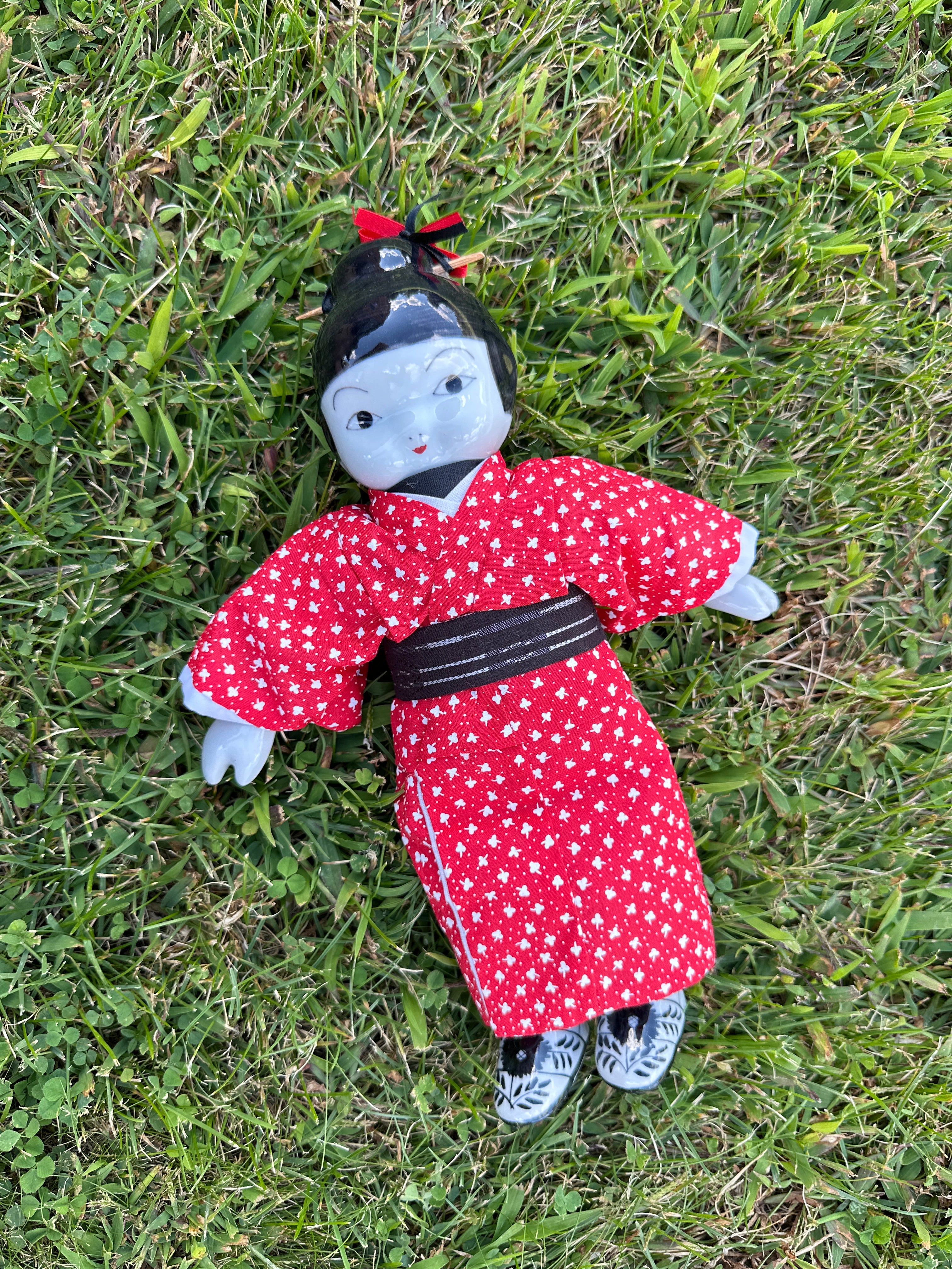 VIntage Asian Porcelain Doll