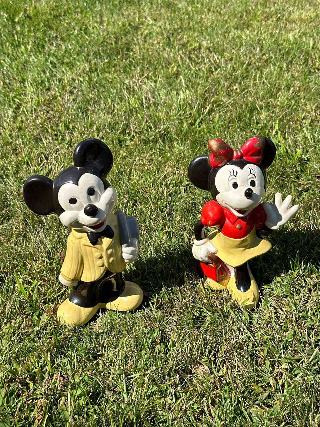 Antique Mickey and Minnie