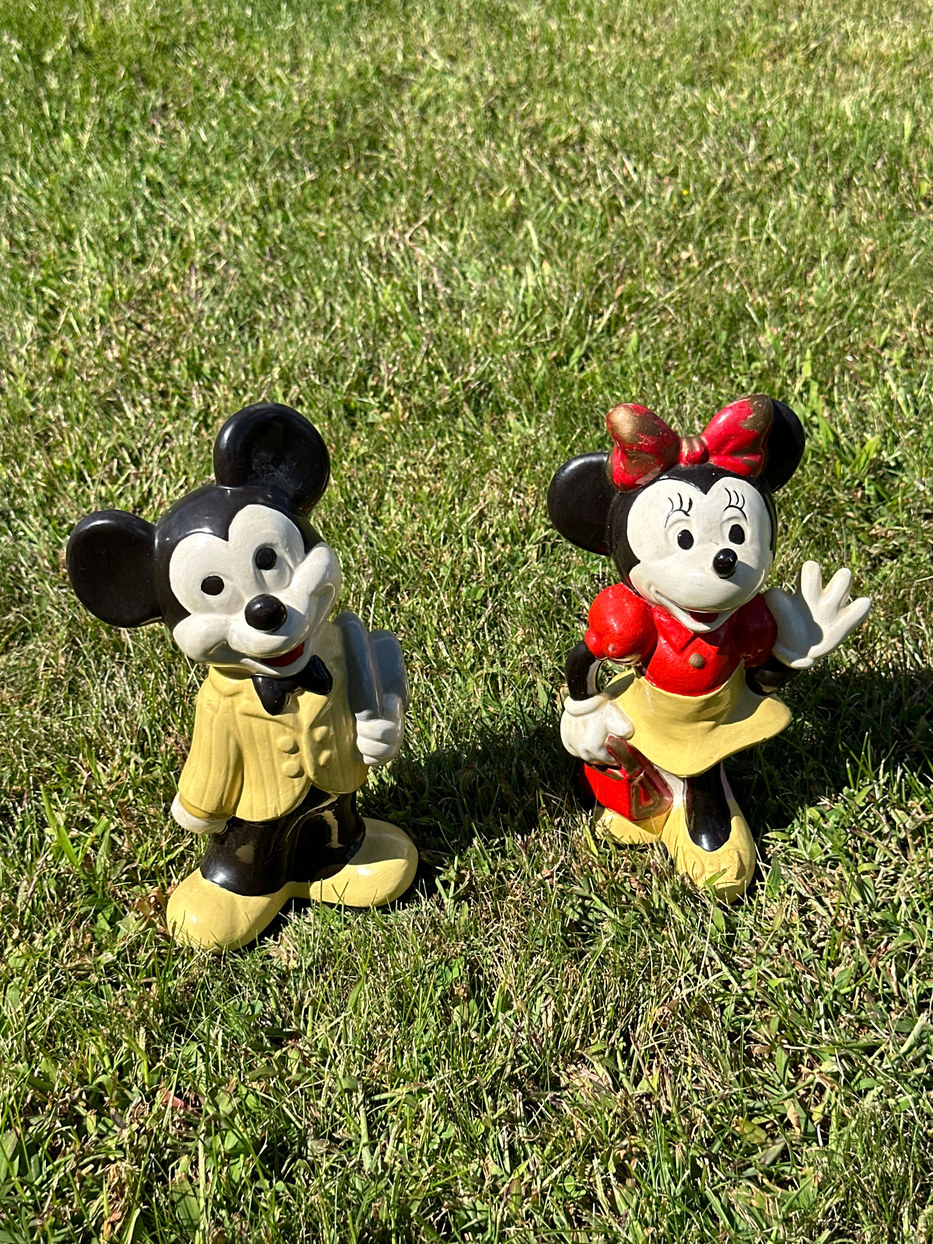 Antique Mickey and Minnie