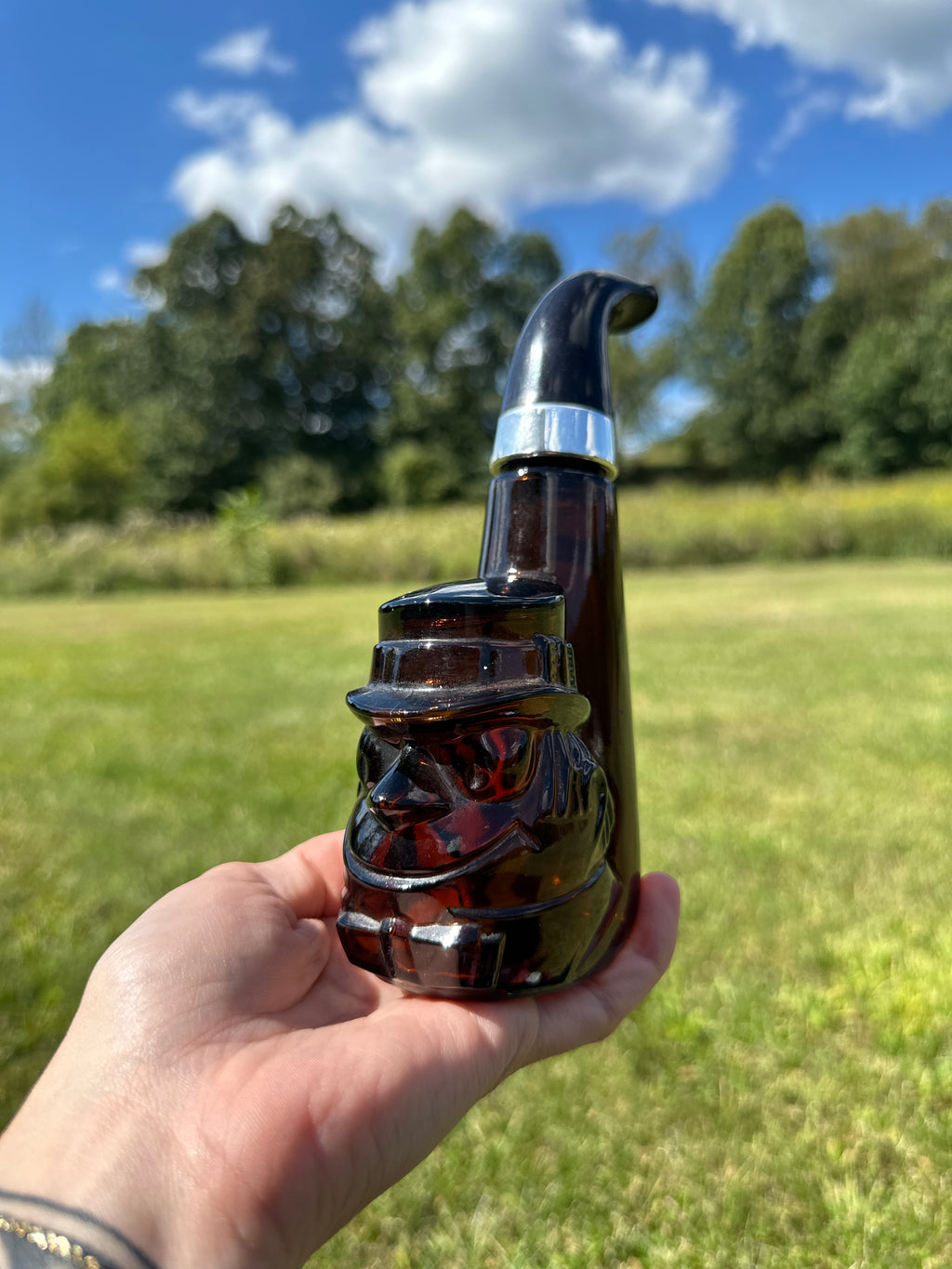 Vintage Avon Pipe Perfume Bottle