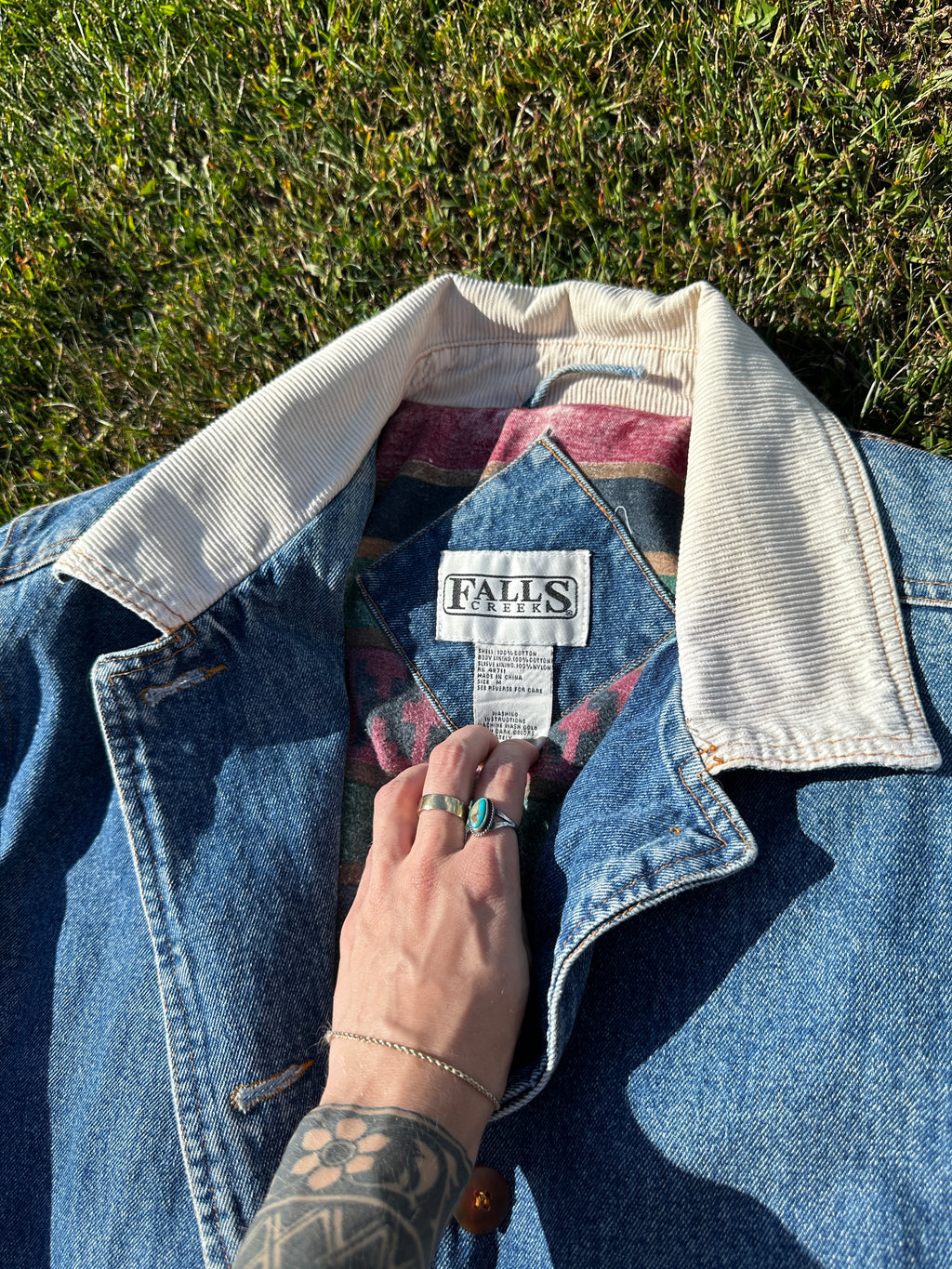 Vintage Flannel Chore Jacket | flannel lined jacket
