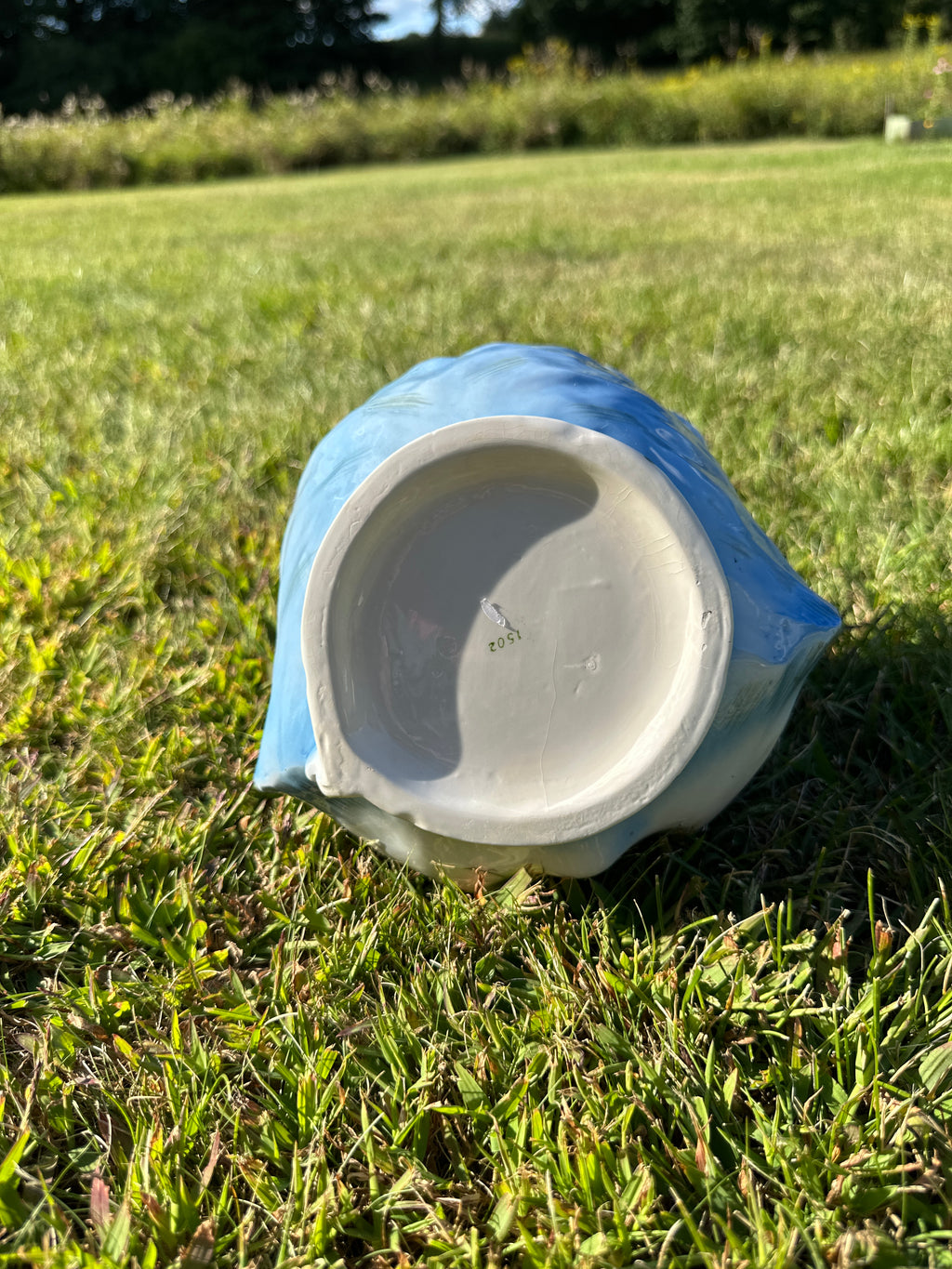 Vintage Lefton Miss Priss Kitty Ceramic Planter Jar