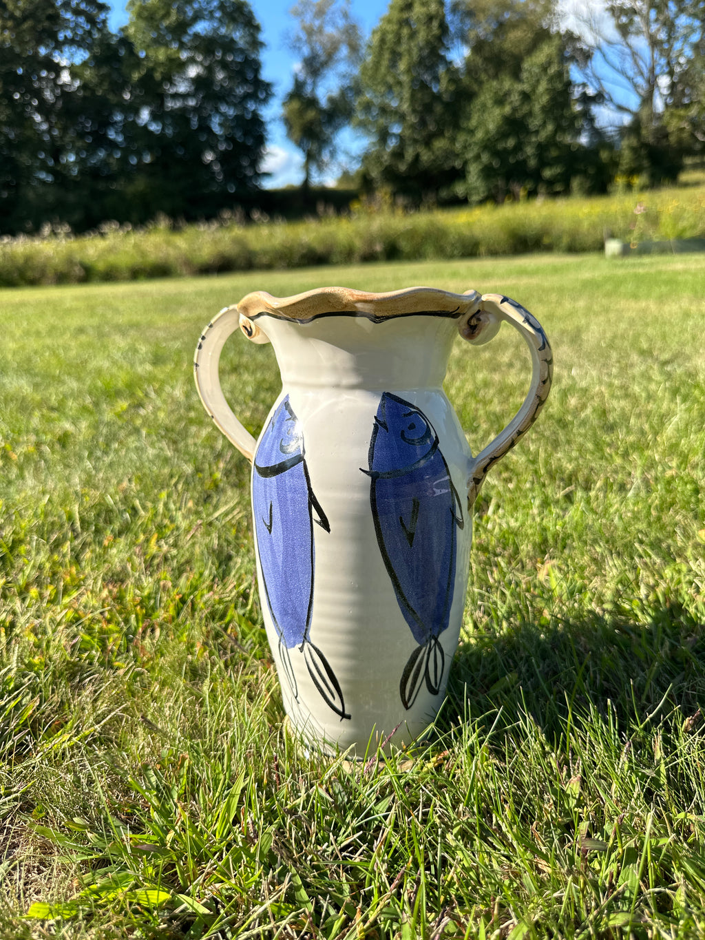 Fish Vase | Vintage Shin Ji