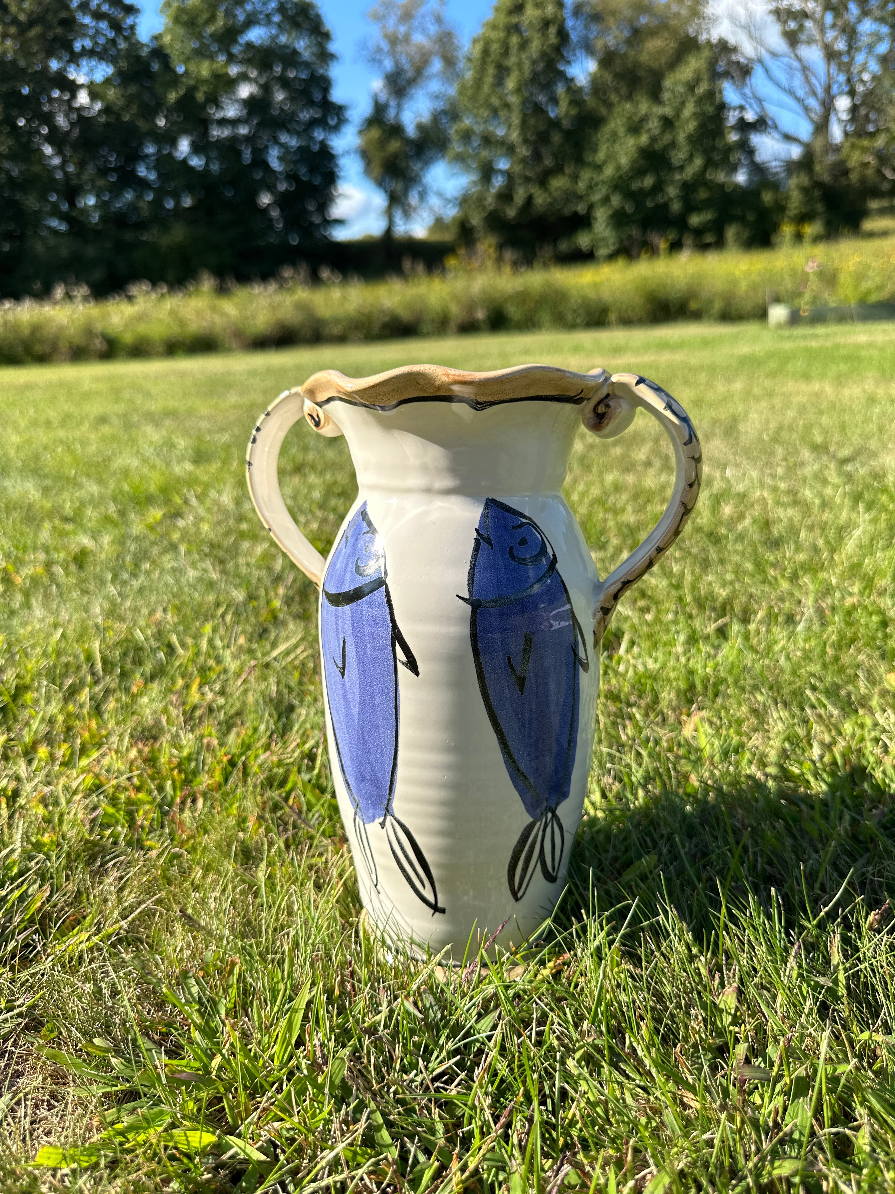 Fish Vase | Vintage Shin Ji