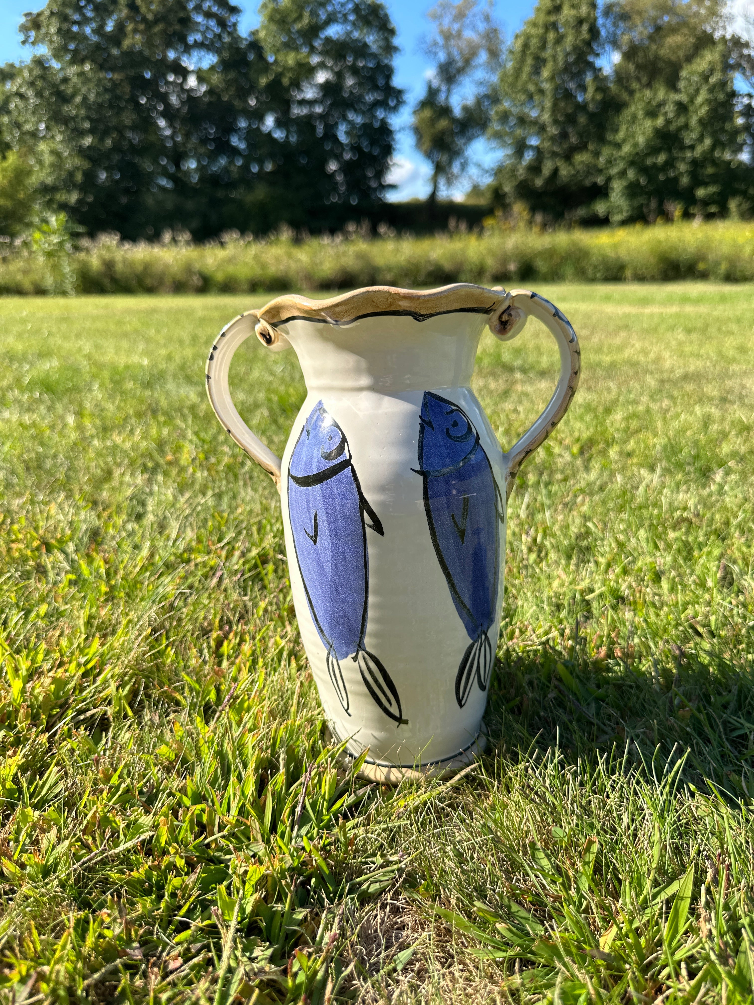 Fish Vase | Vintage Shin Ji