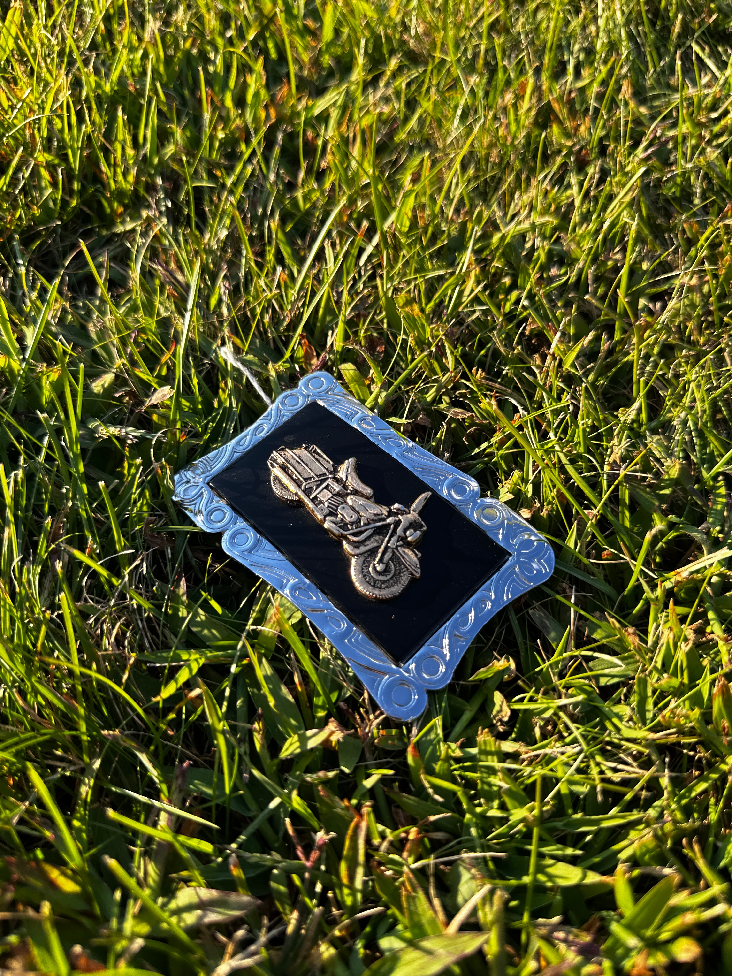 Vintage Buan Motorcycle Belt Buckle