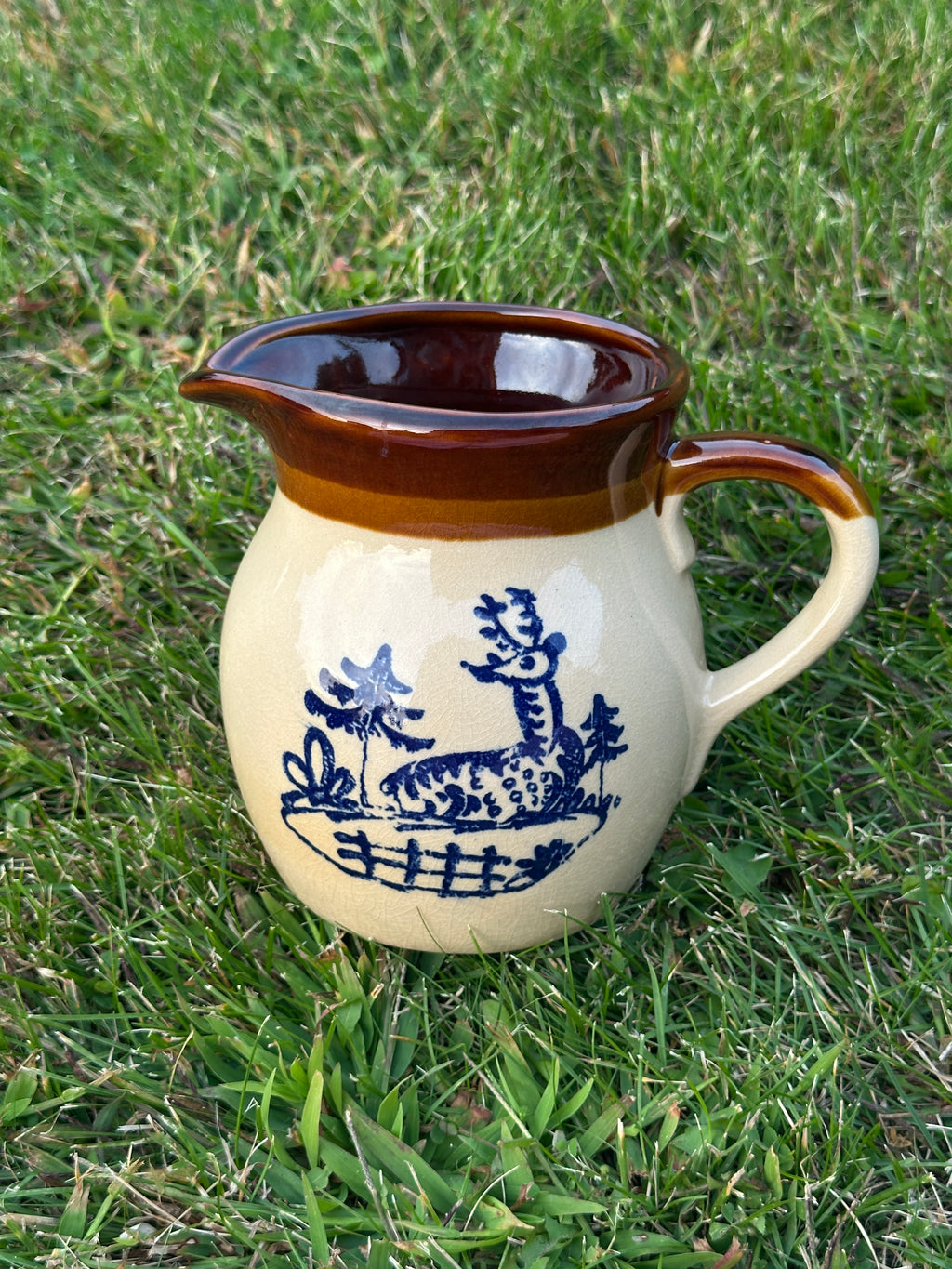 Georges Briard Deer pitcher