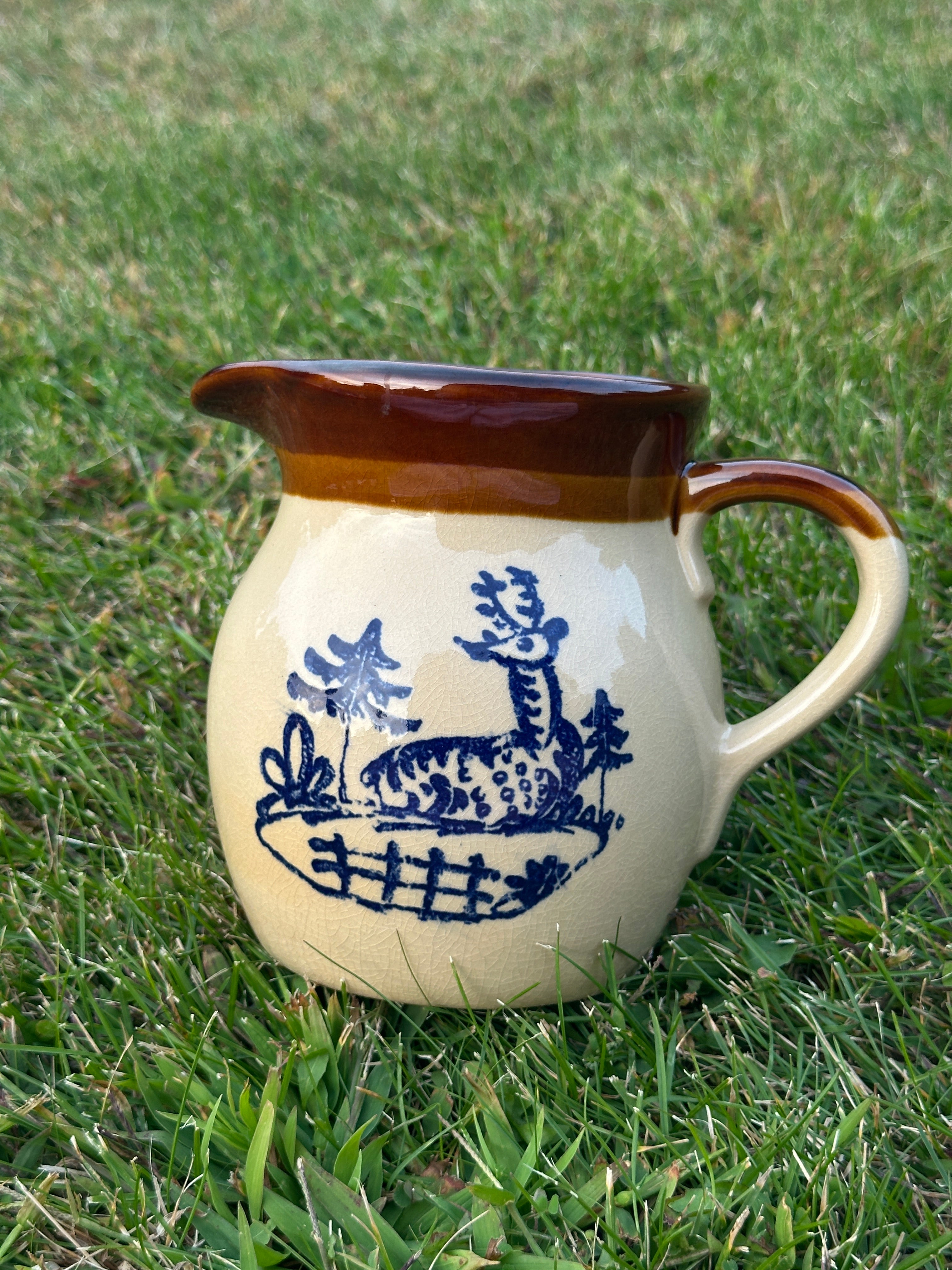 Georges Briard Deer pitcher