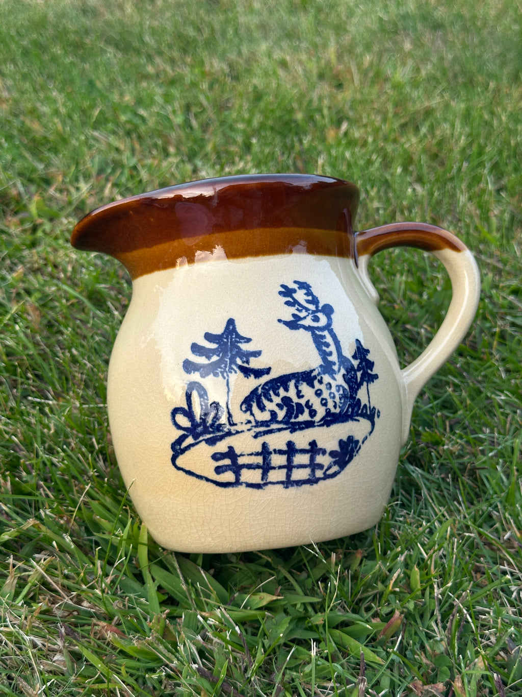 Georges Briard Deer pitcher