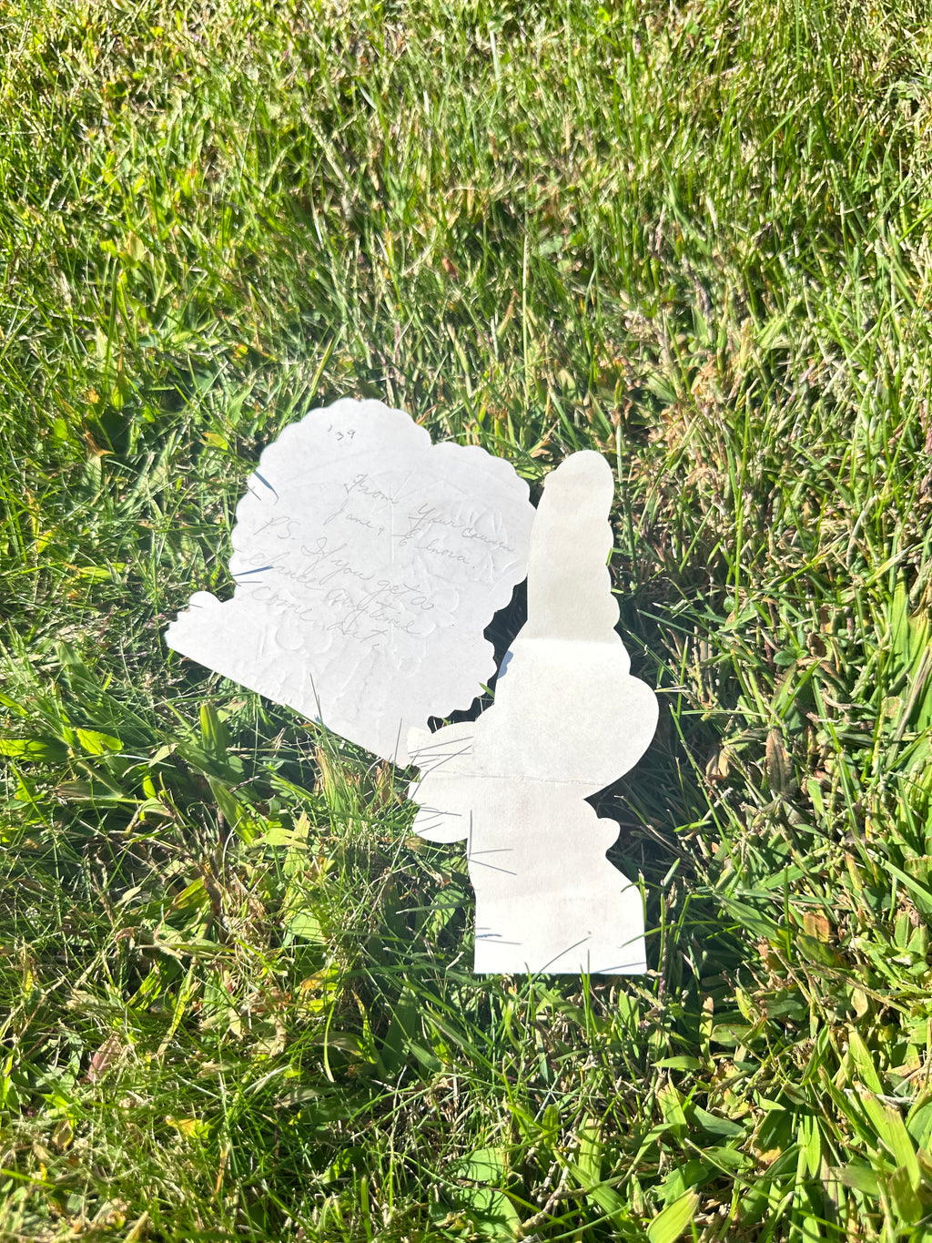 Lot of 2 Vintage Valentine Cards – Retro Mid-Century Style