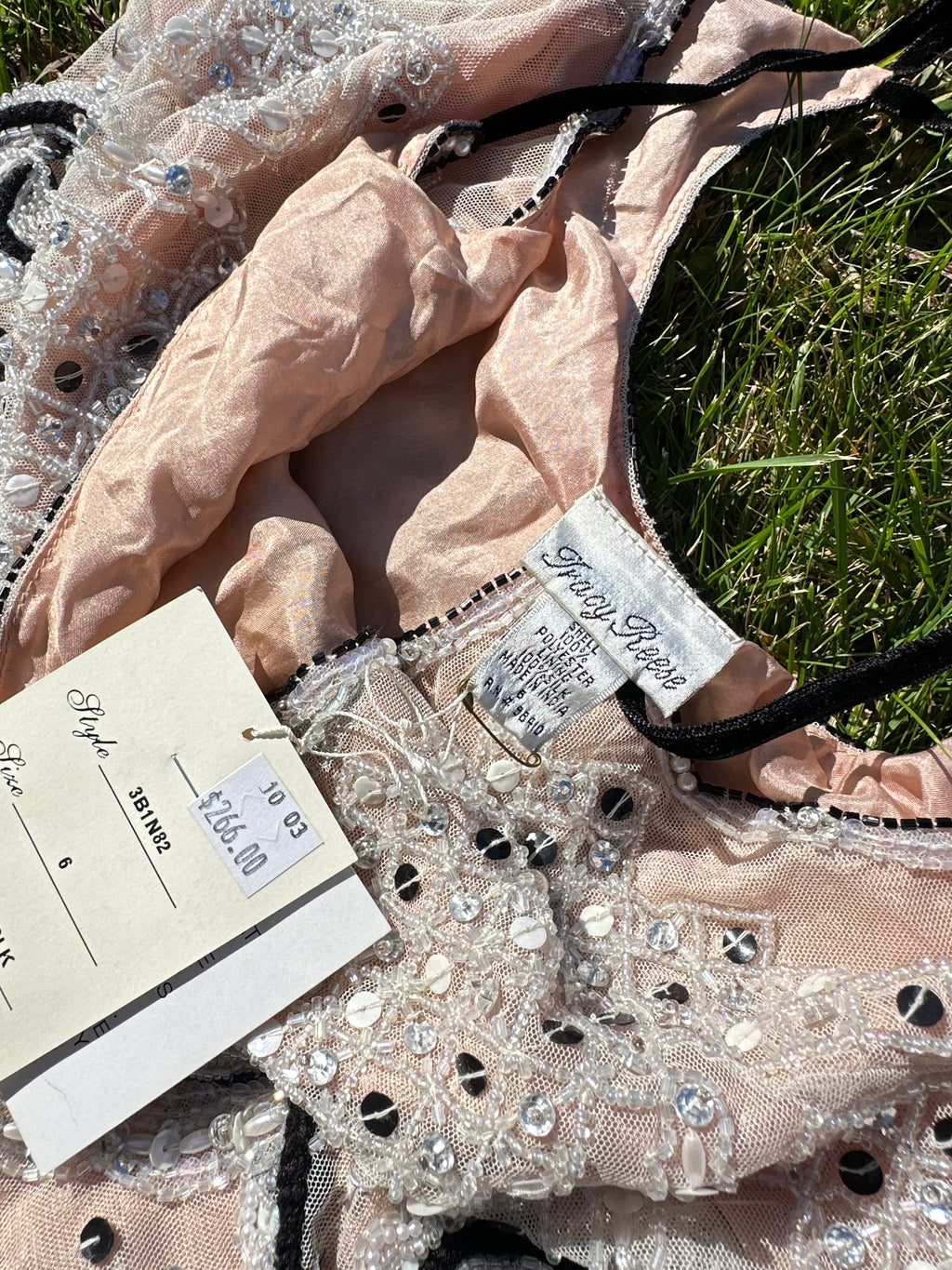 Vintage Beaded and Sequined Camisole Top – Boho Festival Wear