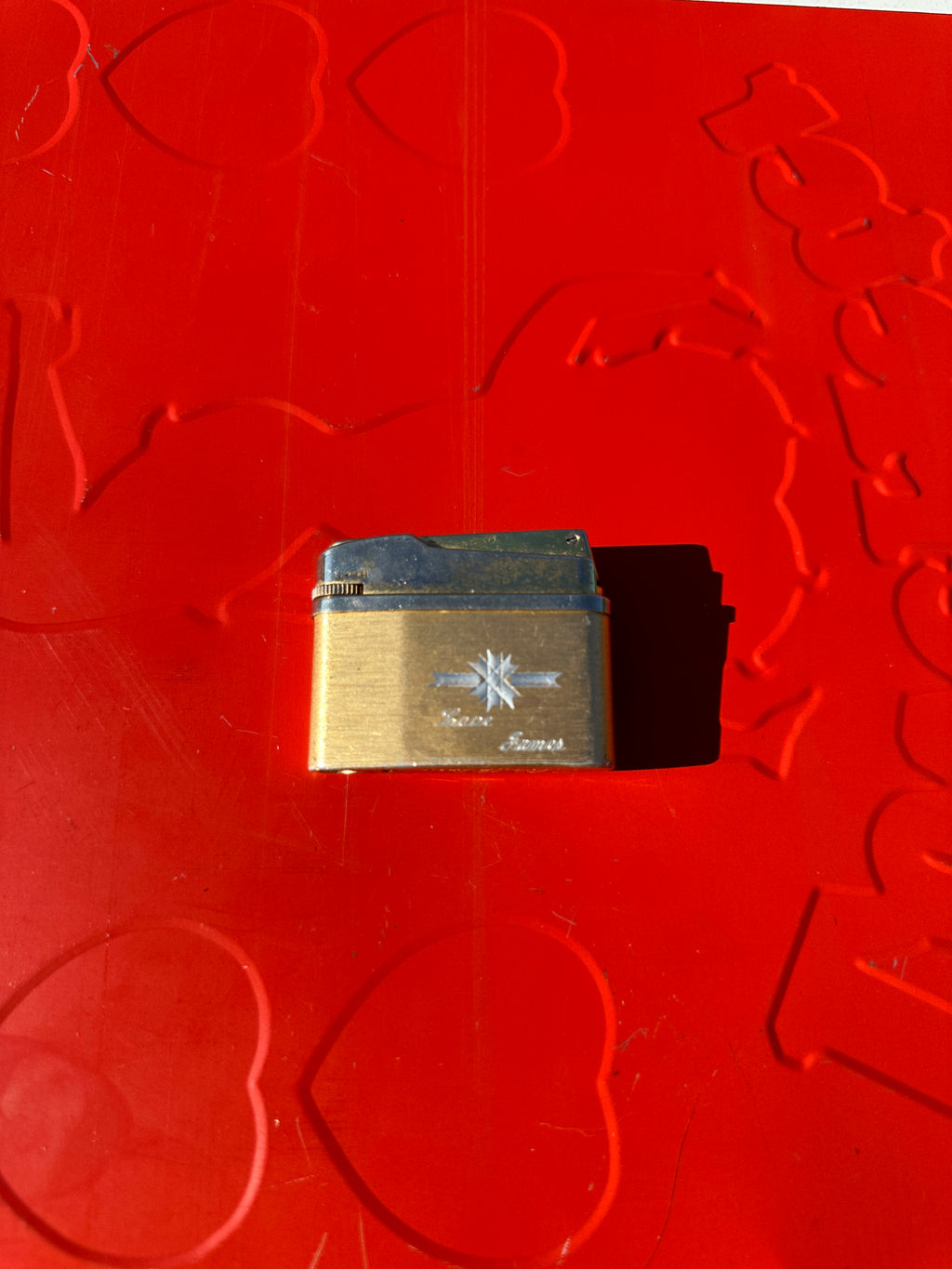 Vintage Musical Table Lighter – Brass Finish