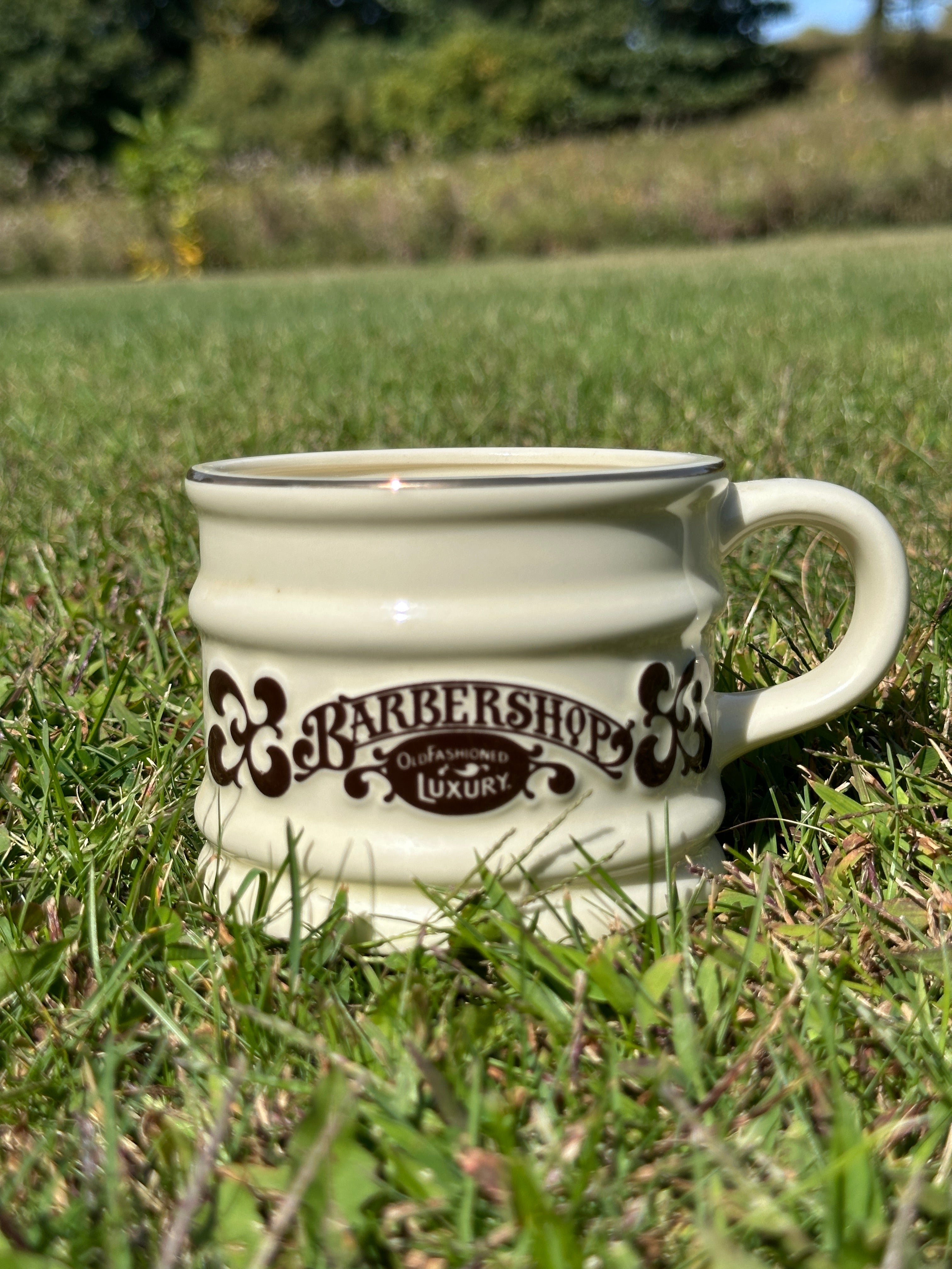 Vintage Barbershop Old Fashioned Luxury Shaving Mug