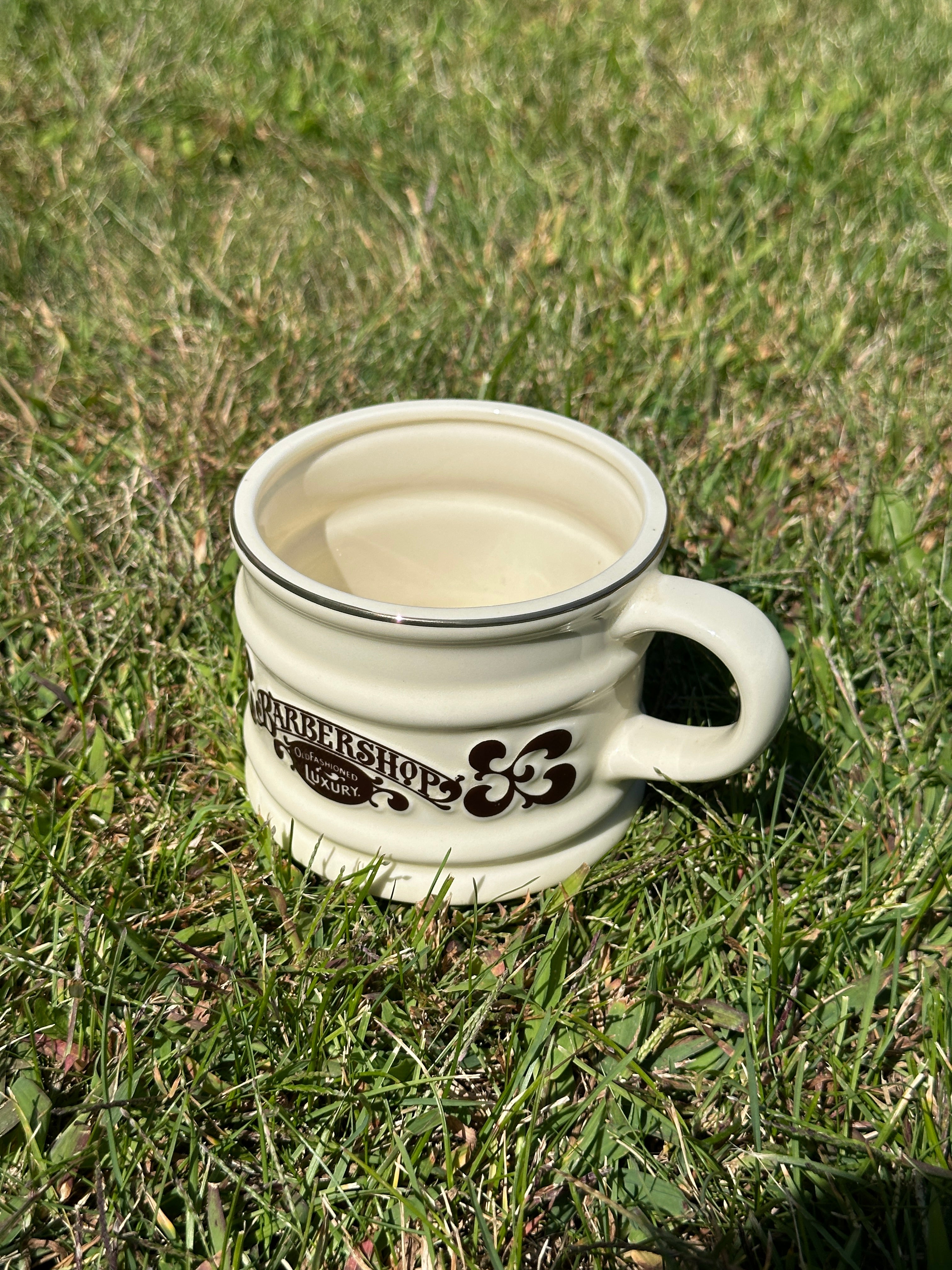 Vintage Barbershop Old Fashioned Luxury Shaving Mug
