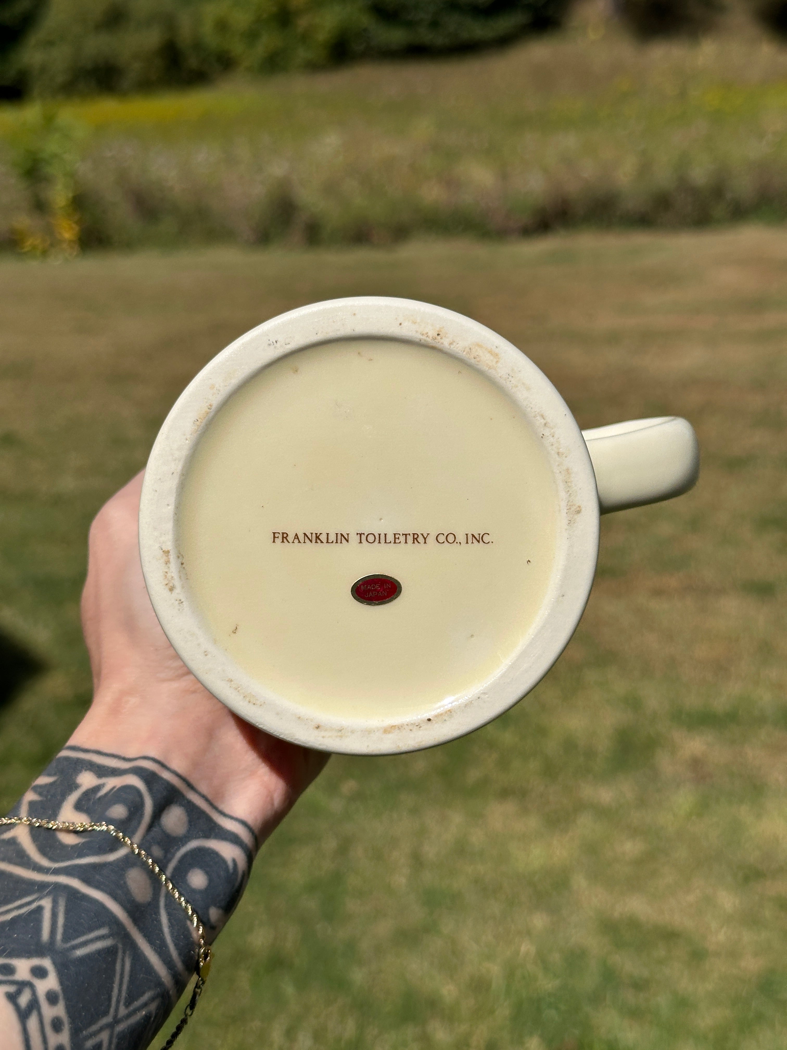 Vintage Barbershop Old Fashioned Luxury Shaving Mug