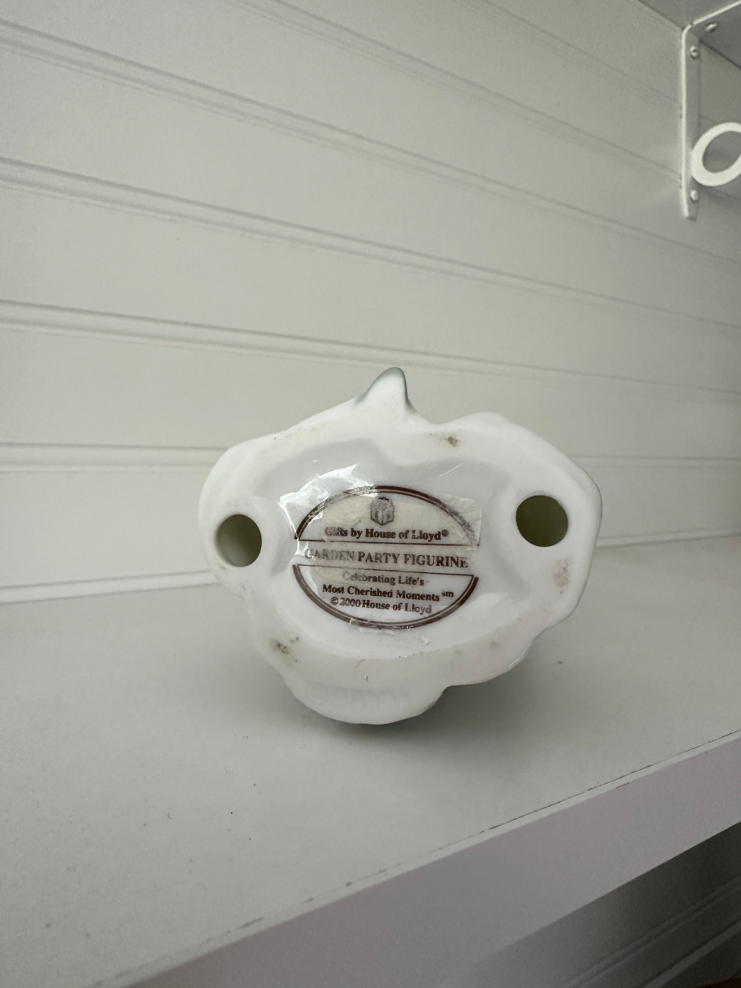 House of Lloyd Garden party porcelain figurine