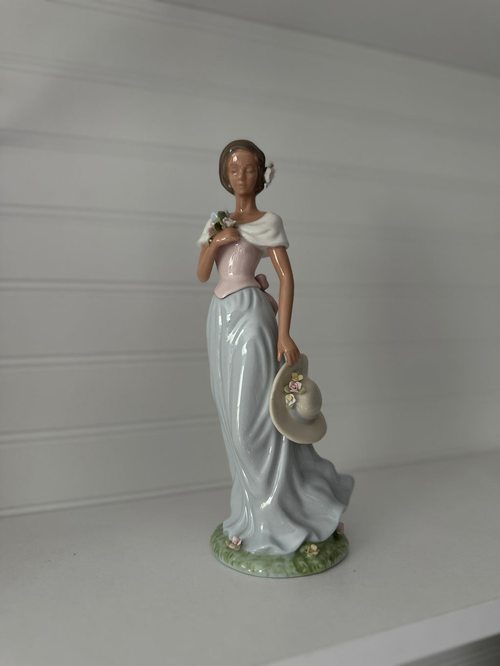 Spring stroll Avon Lady Figurine