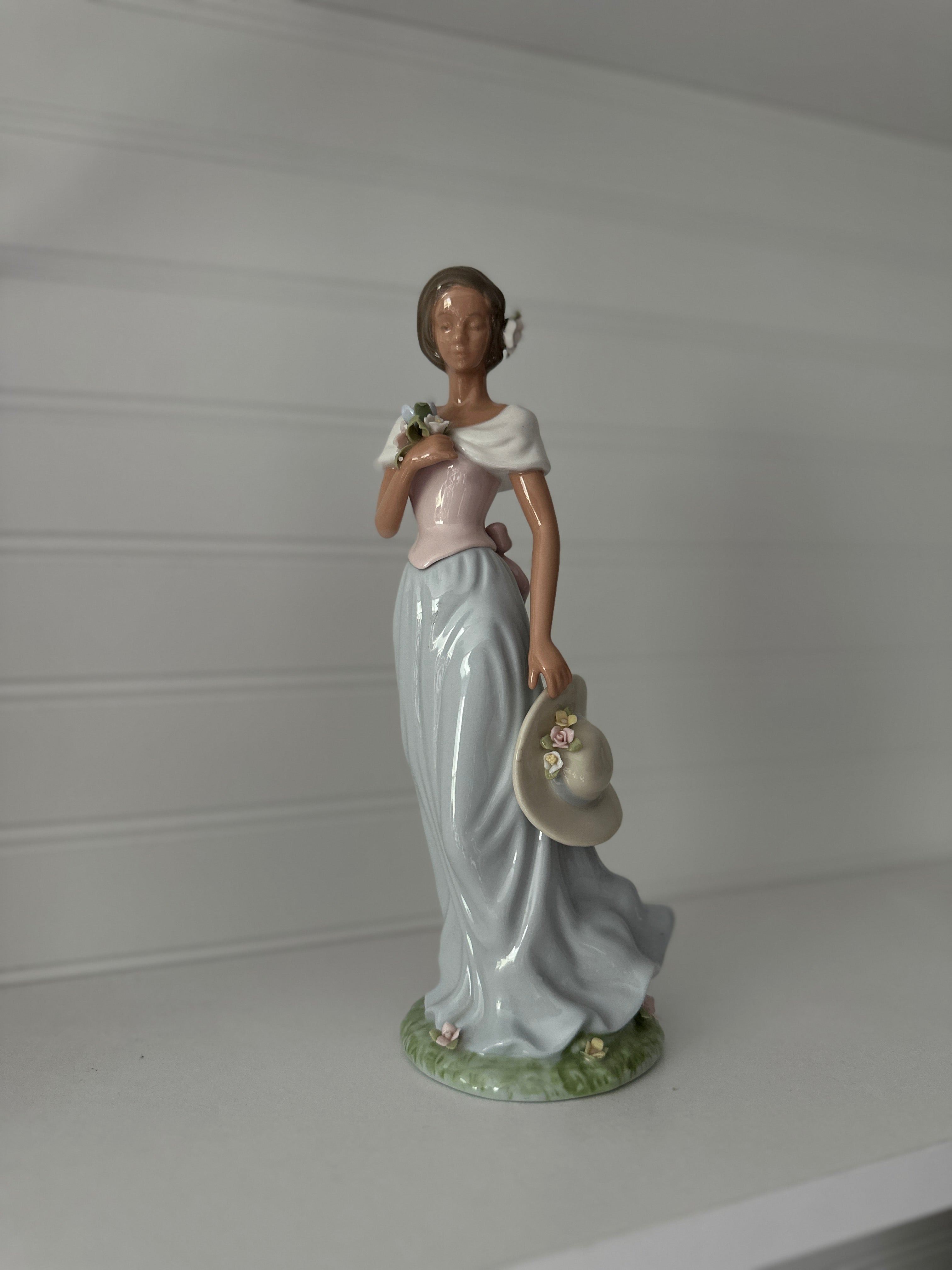 Spring stroll Avon Lady Figurine