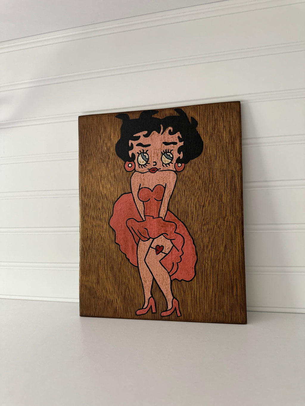 Betty Boop Vintage Painting