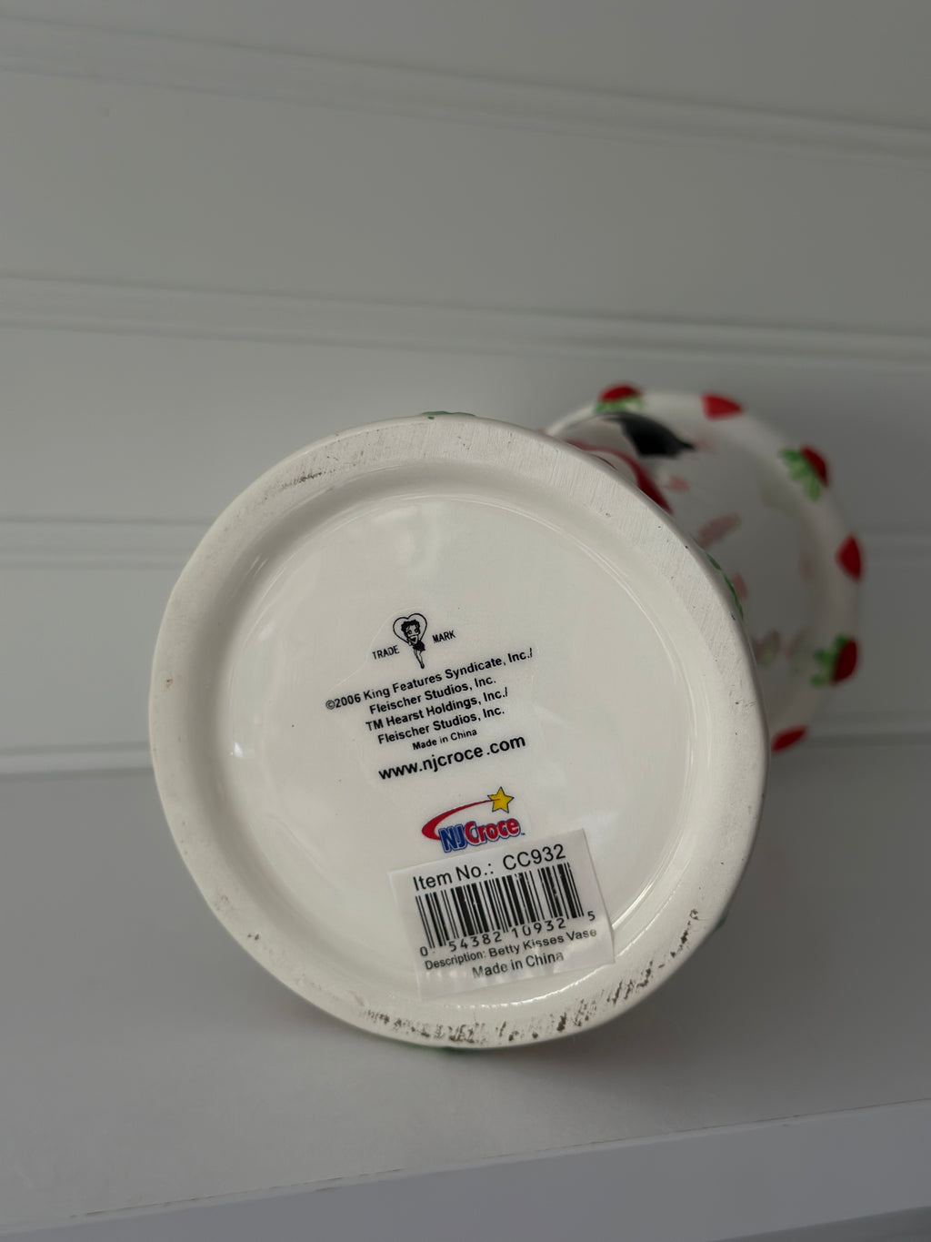 Betty Boop Vase
