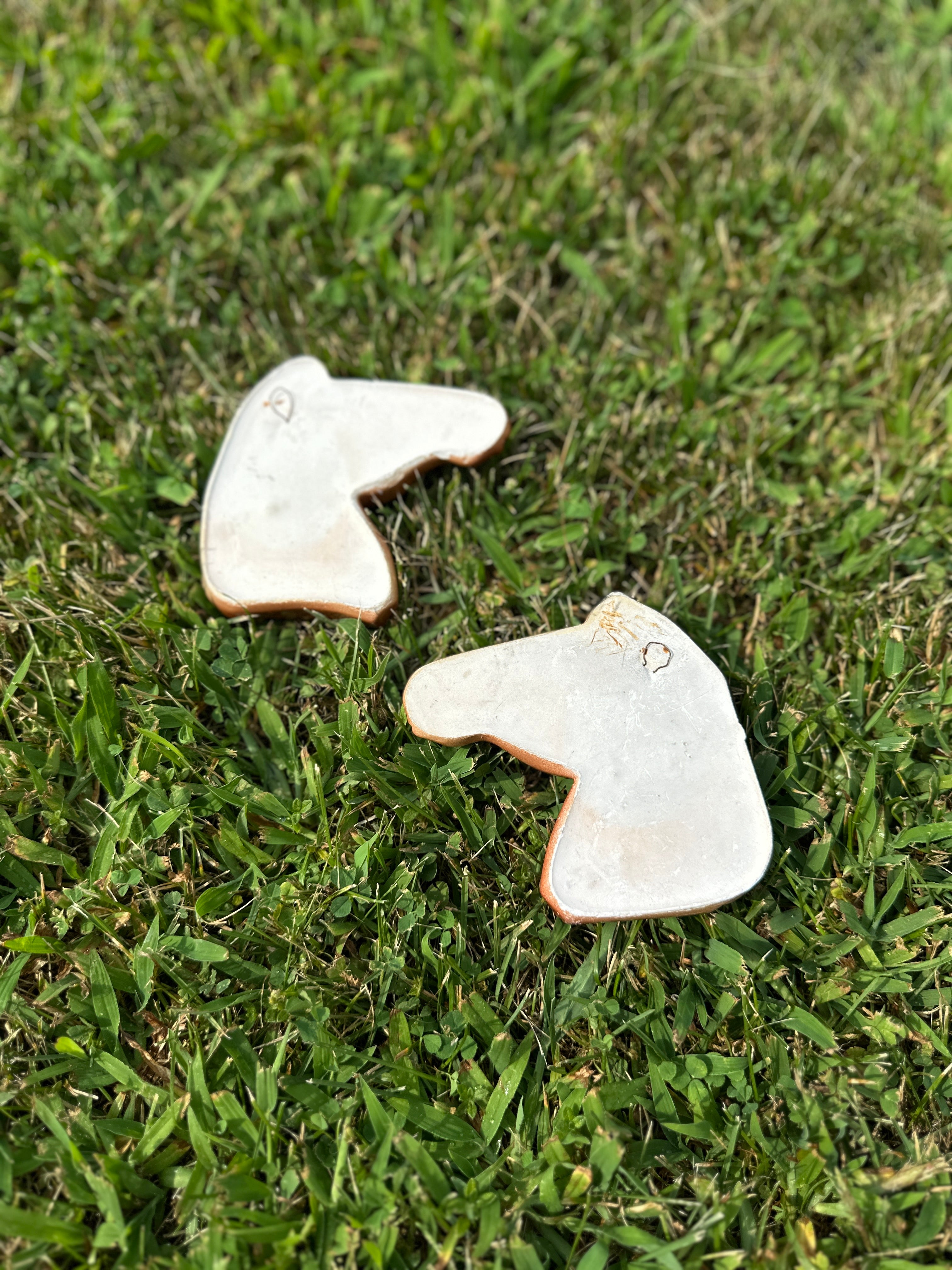 Vintage Horse Head Wall Plaques – 1950s Western Decor