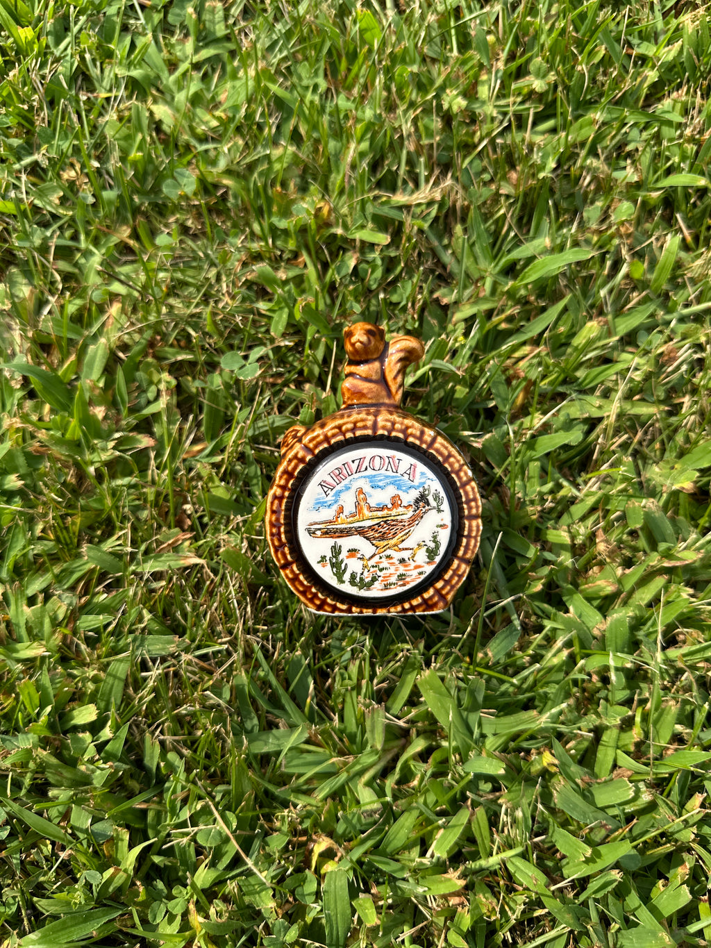 Vintage Arizona Souvenir Squirrel Bell – Ceramic Travel Collectible