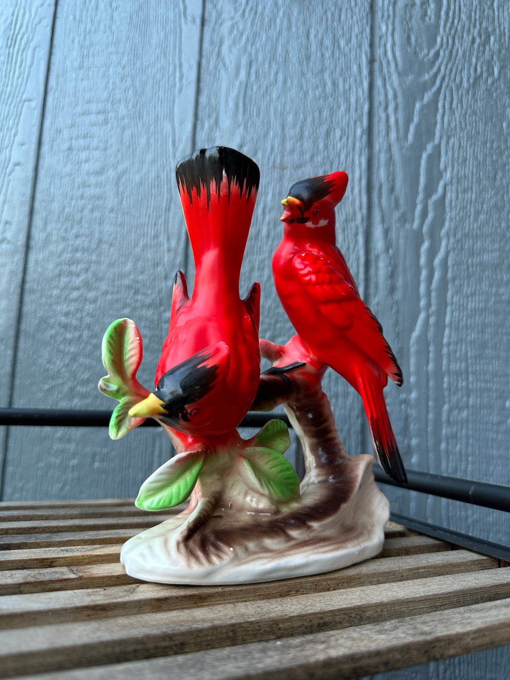 Ceramic Cardinals Vintage Figurine