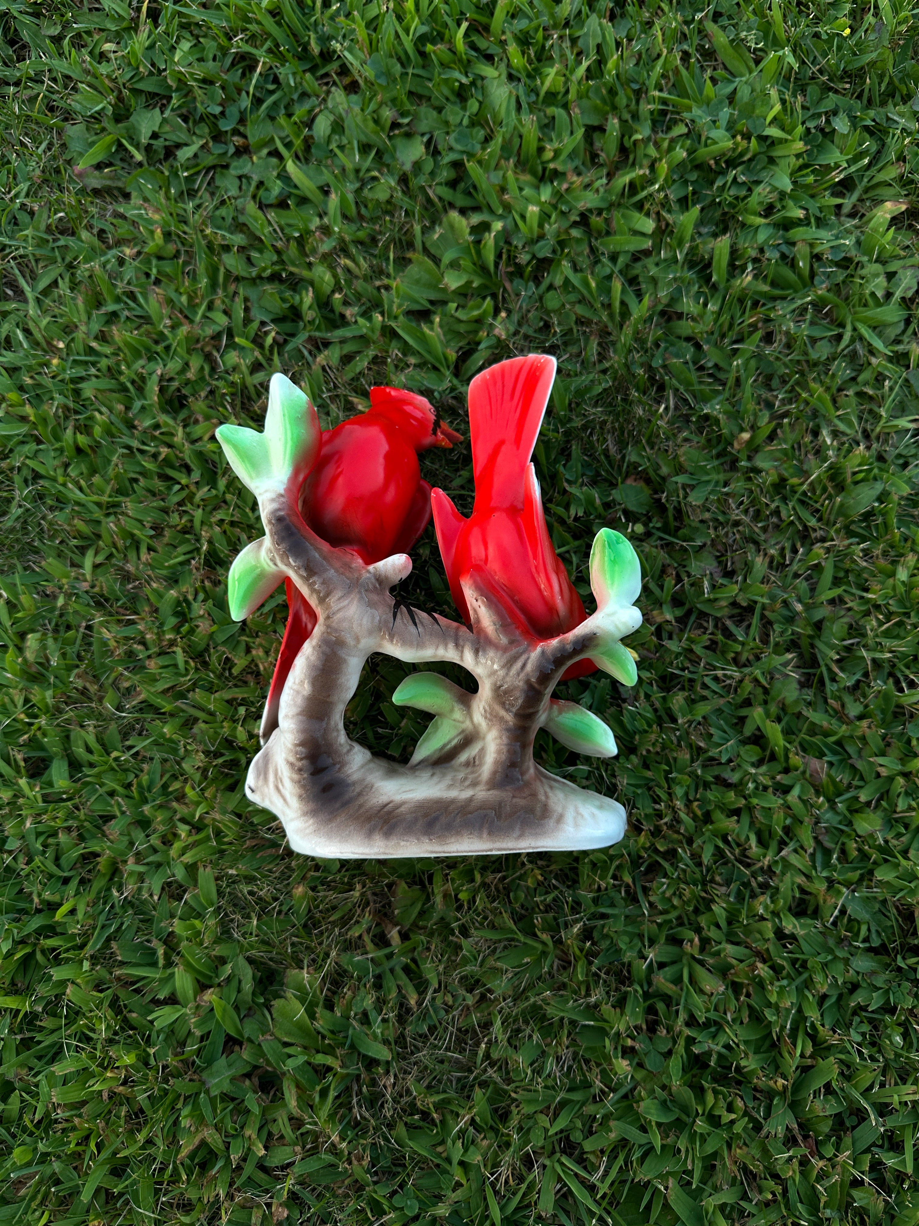 Ceramic Cardinals Vintage Figurine